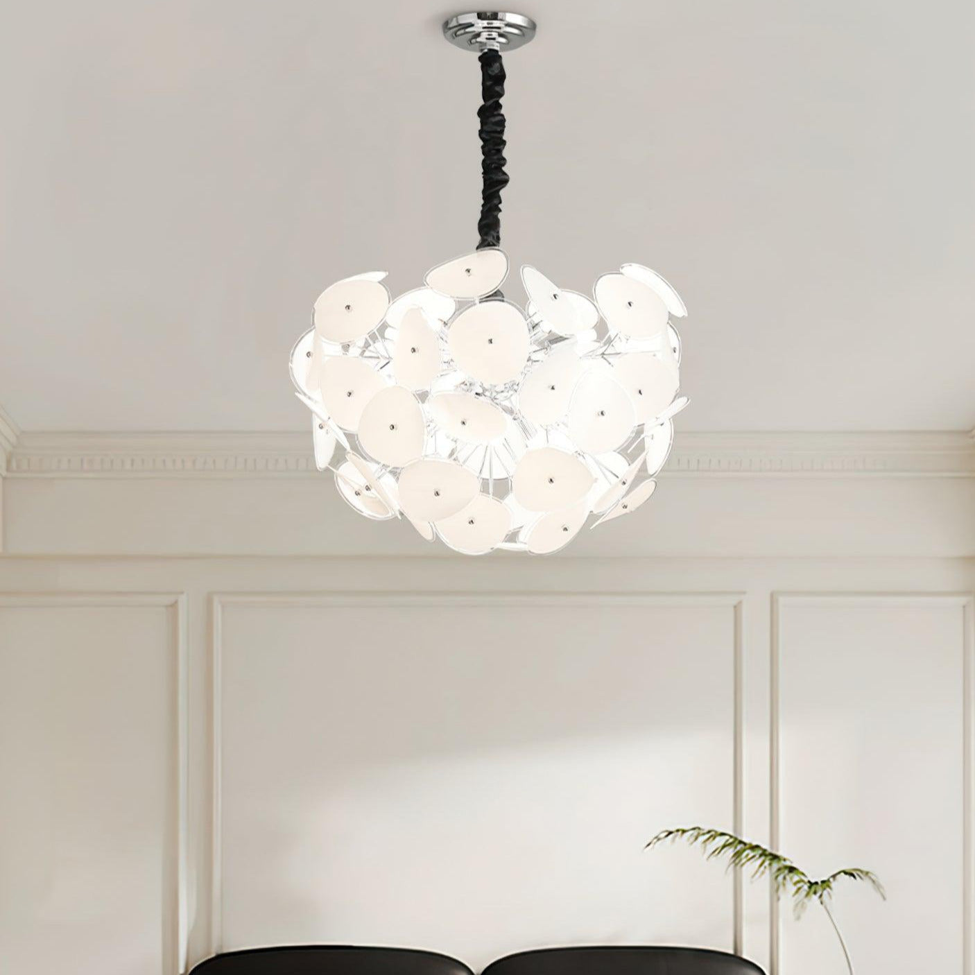 Thera Lustre Artistique à Globe en Verre - Neutralighting