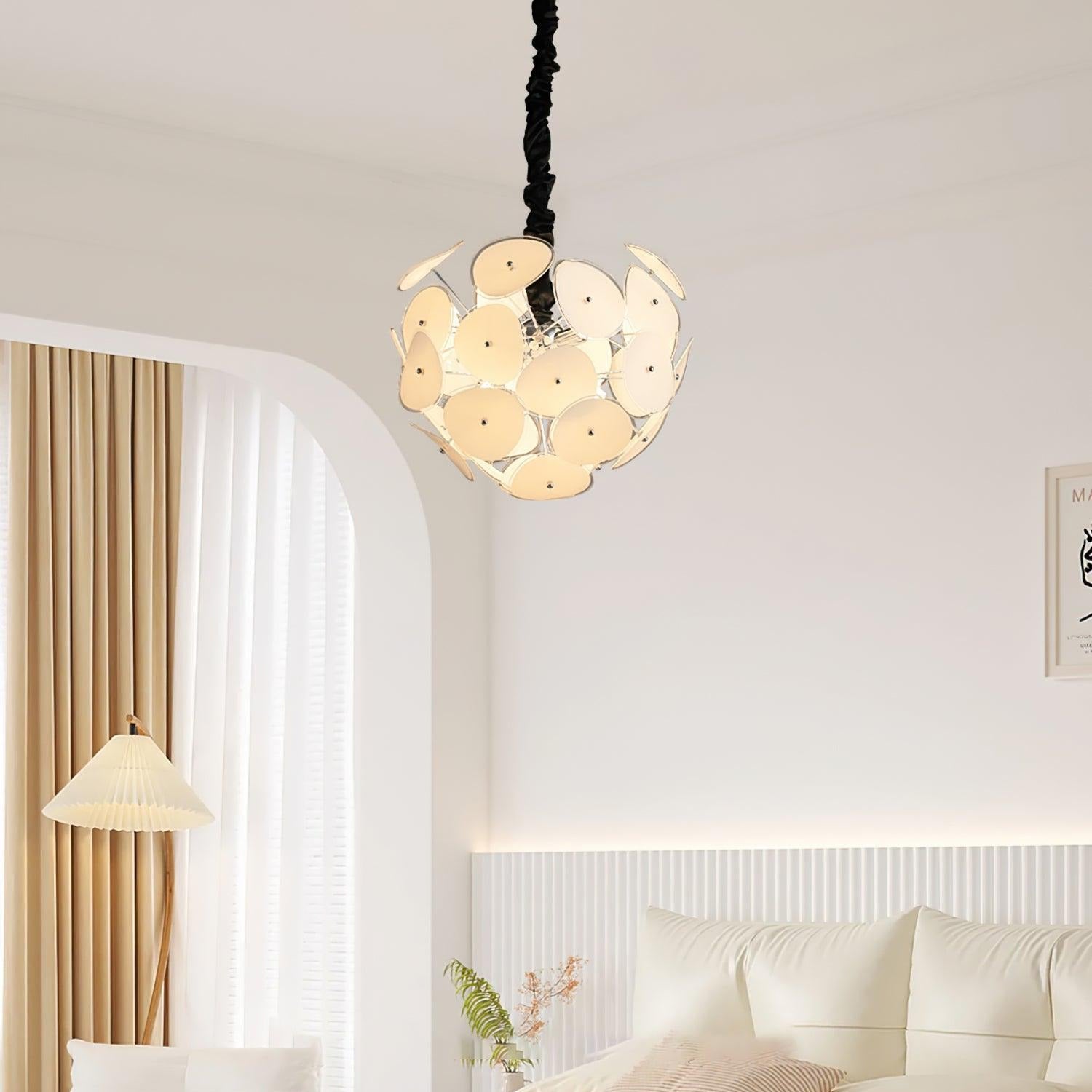 Thera Lustre Artistique à Globe en Verre - Neutralighting