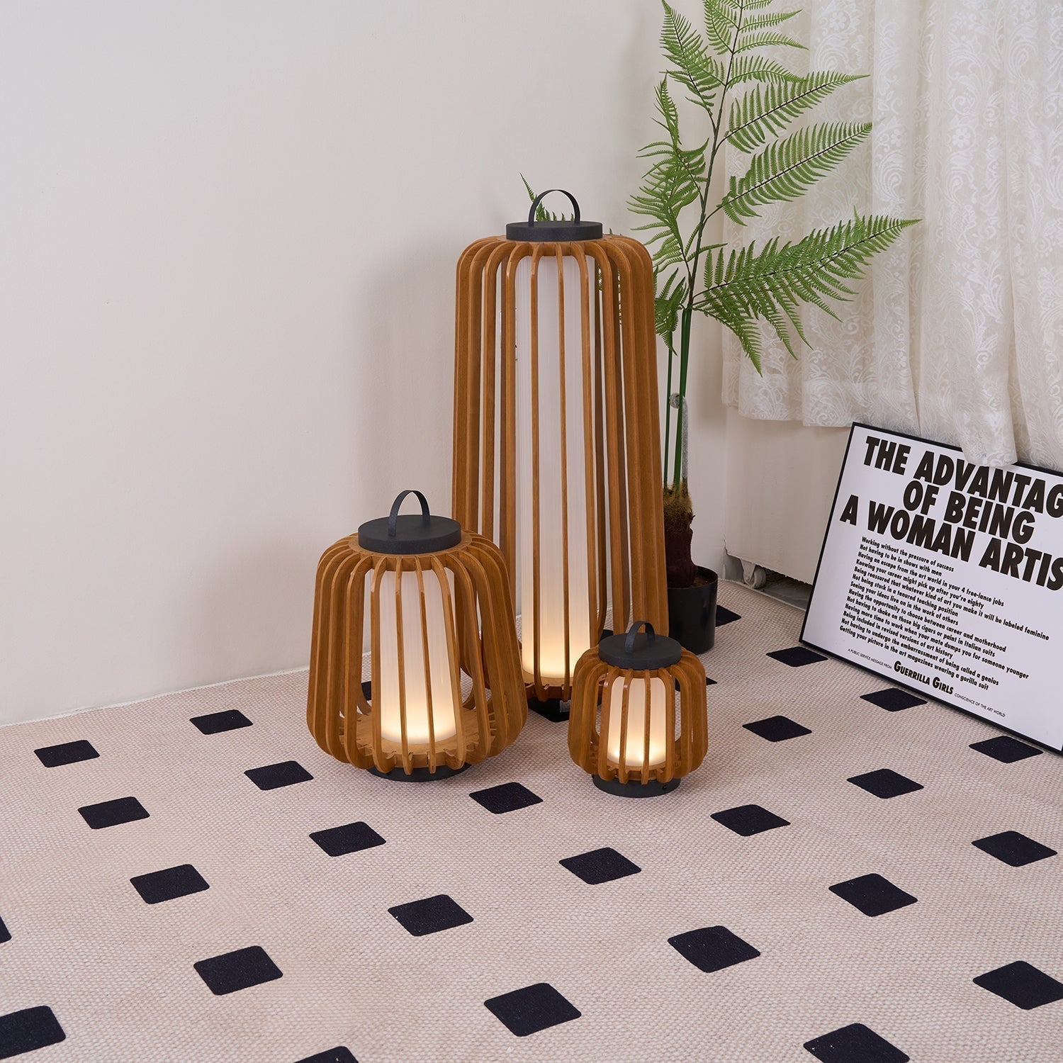 Irina Lanternes Portative Art Premium Lumière Extérieure - Neutralighting