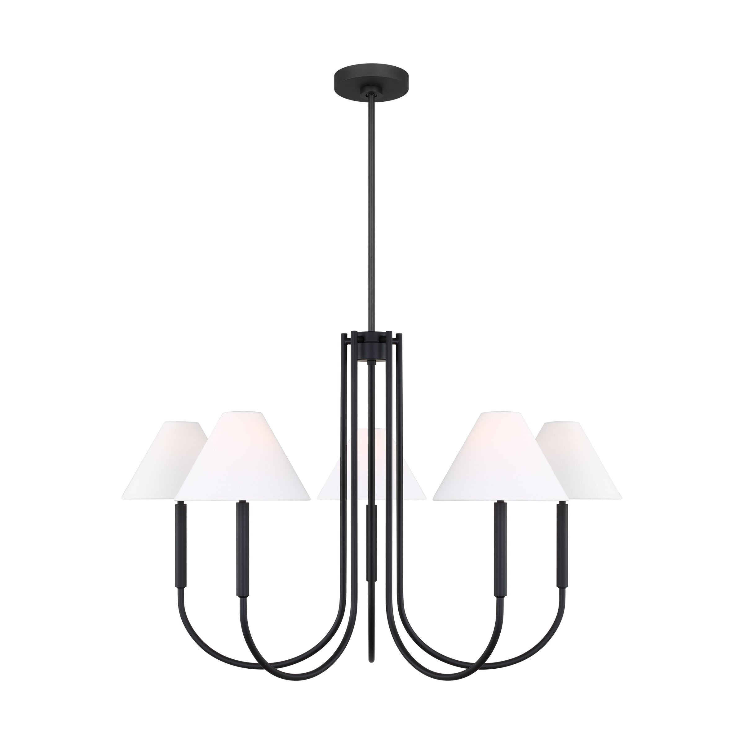 Nycareth Lustre Industriel Vintage Métal Tissu - Neutralighting