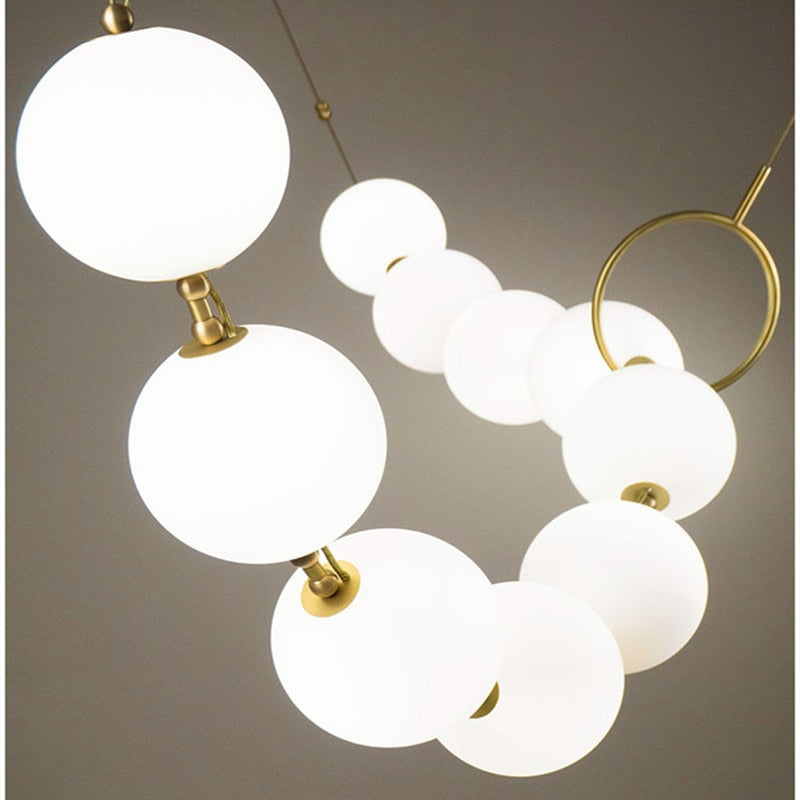 Valentina Lampe à suspension boule de Loft postmoderne Design de collier créatif