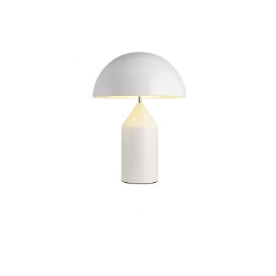 Mira Lampe de Table Champignon Minimaliste, Métal, Noir/Blanc/Or, Chambre - Neutralighting
