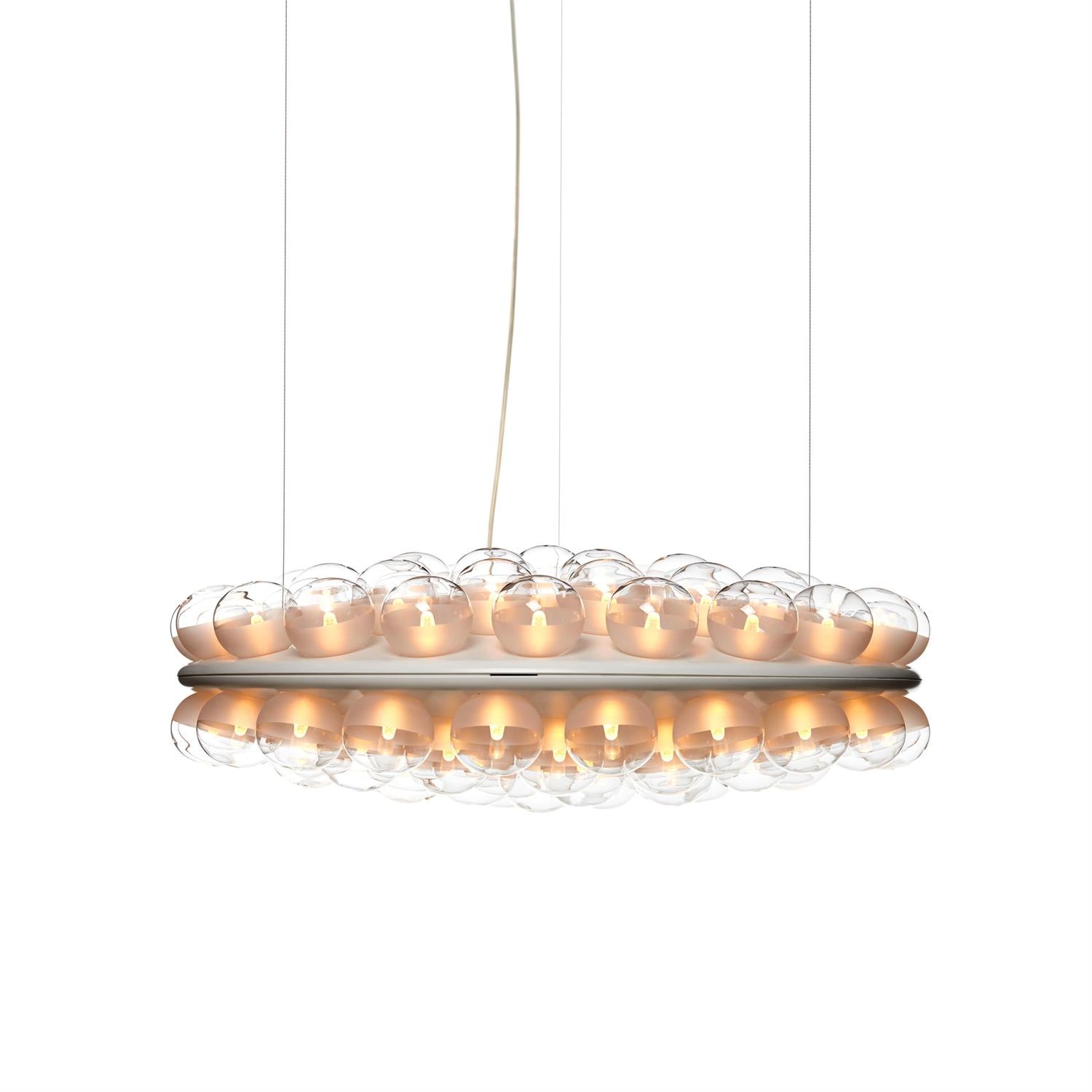 Ulvinos Individual Creativity Resin Glass Chandelier - Lamp Copper