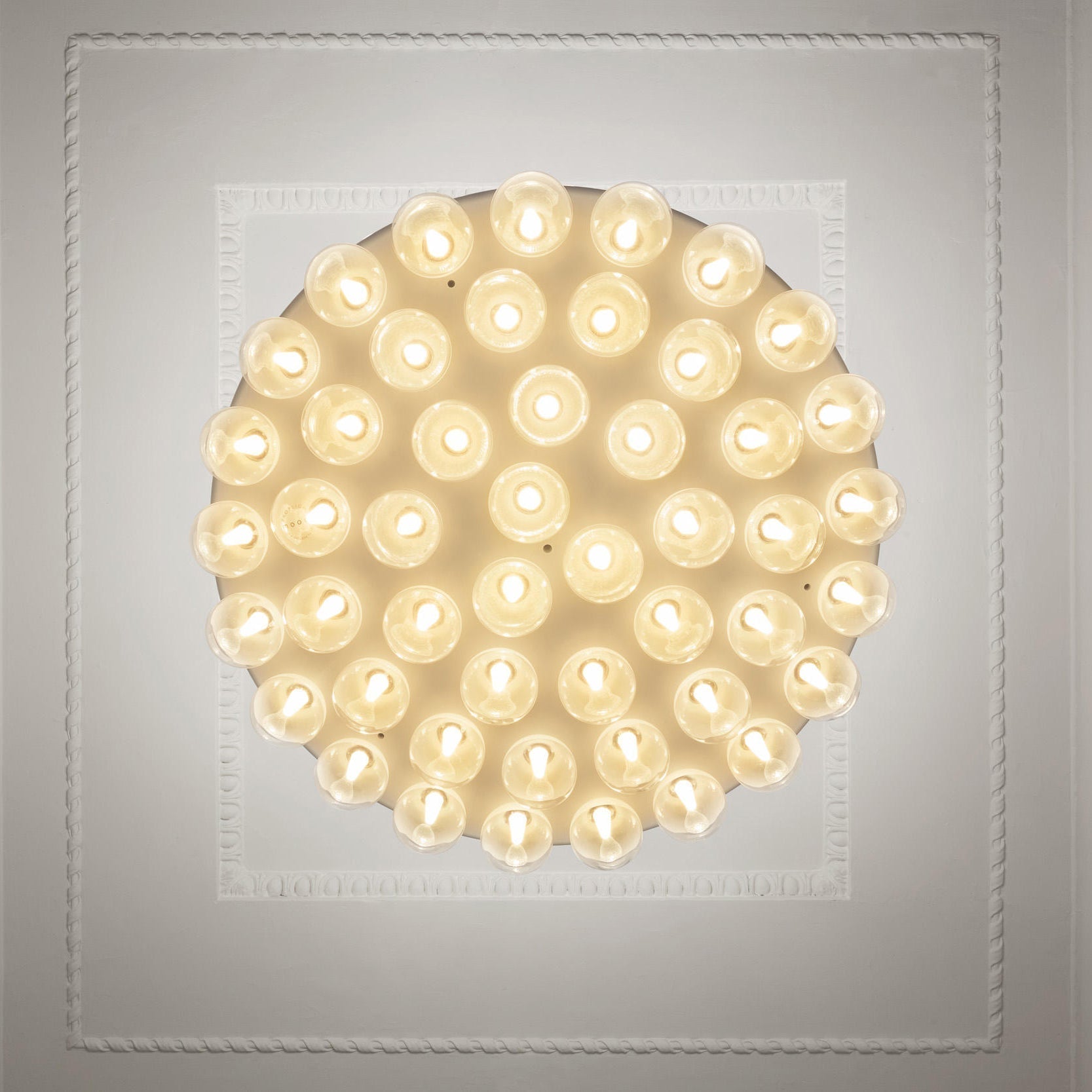 Ulvinos Individual Creativity Resin Glass Chandelier - Lamp Copper