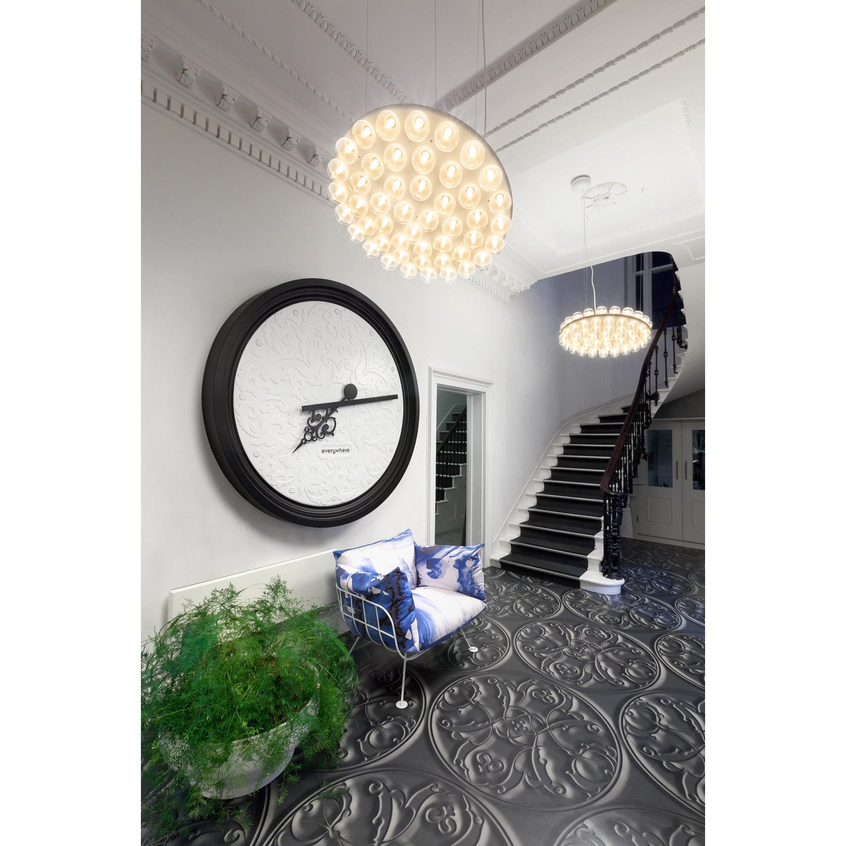 Ulvinos Individual Creativity Resin Glass Chandelier - Lamp Copper