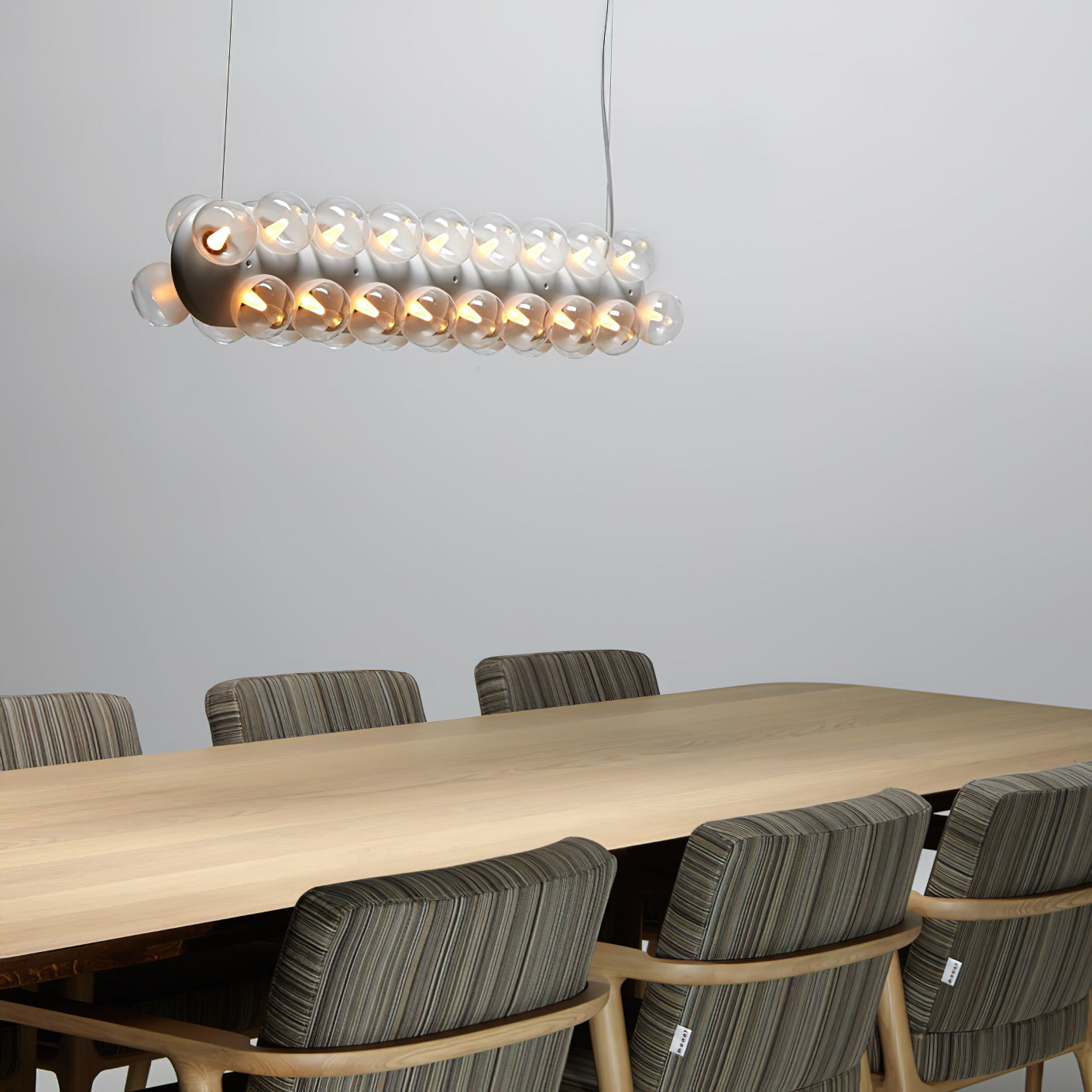 Ulvinos Individual Creativity Resin Glass Chandelier - Lamp Copper