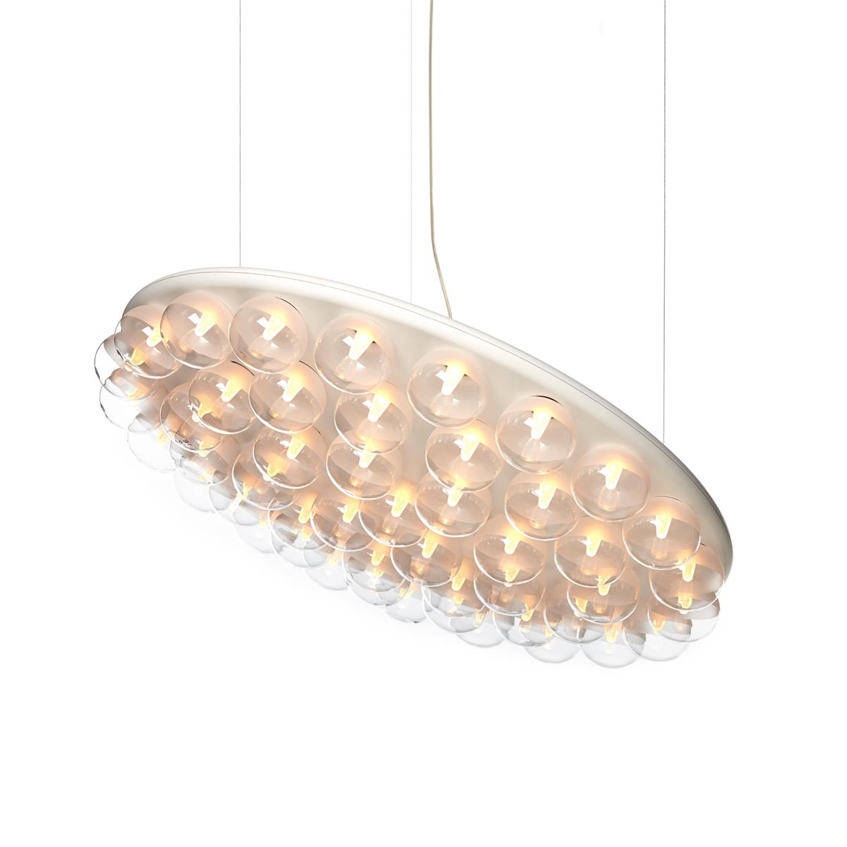 Ulvinos Individual Creativity Resin Glass Chandelier - Lamp Copper