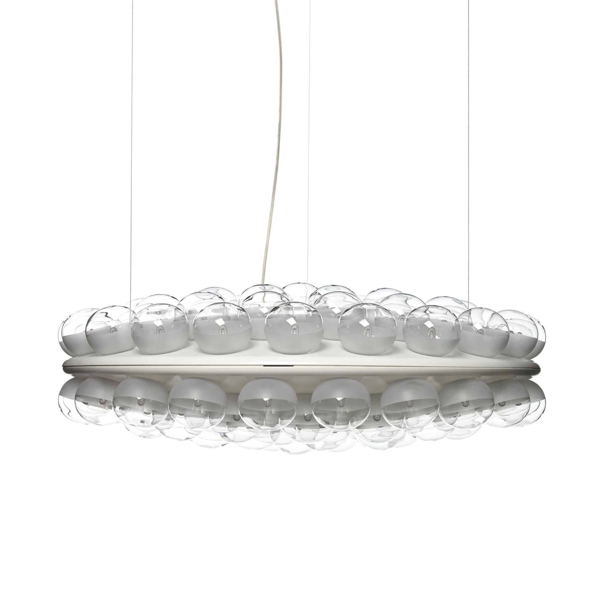 Ulvinos Individual Creativity Resin Glass Chandelier - Lamp Copper
