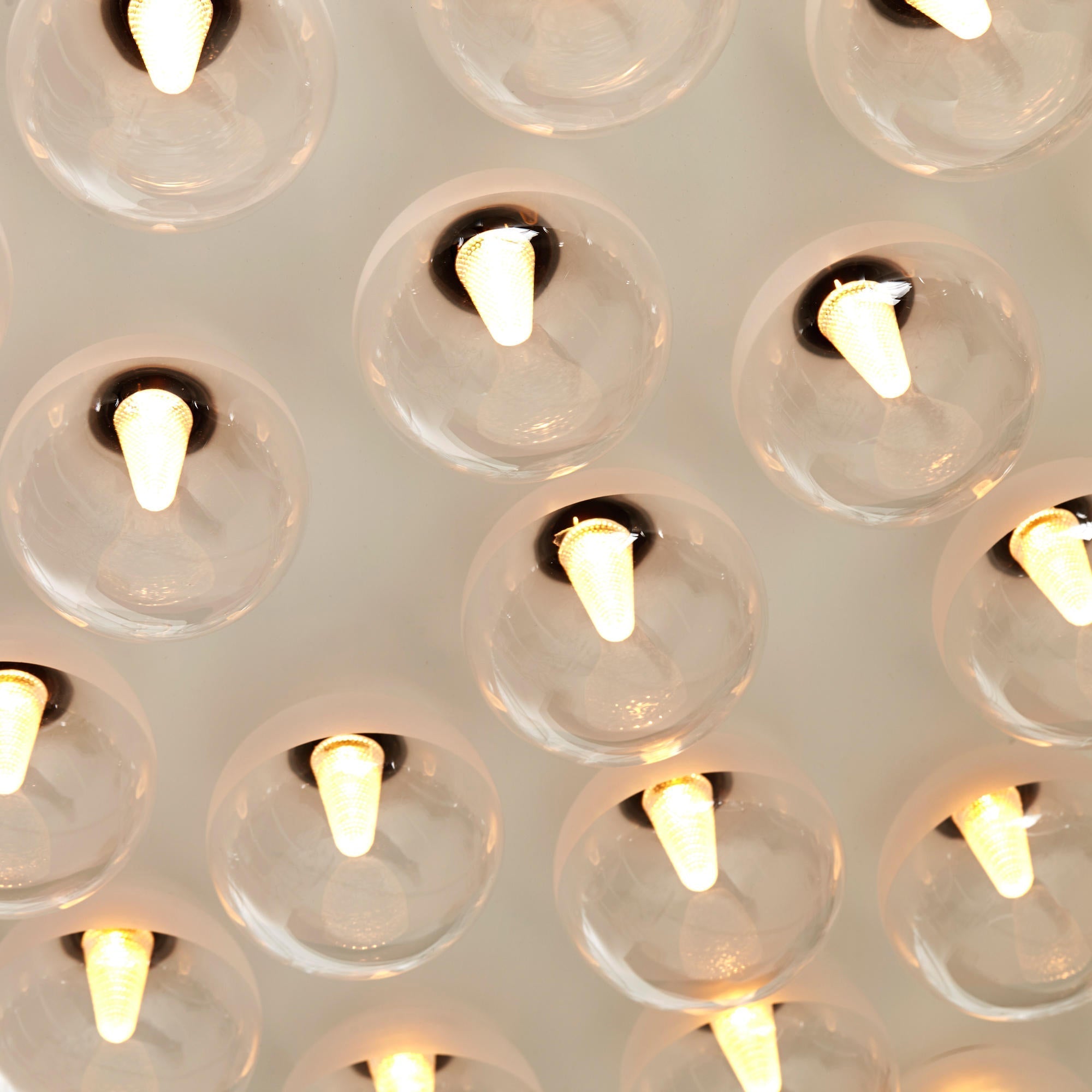 Ulvinos Individual Creativity Resin Glass Chandelier - Lamp Copper