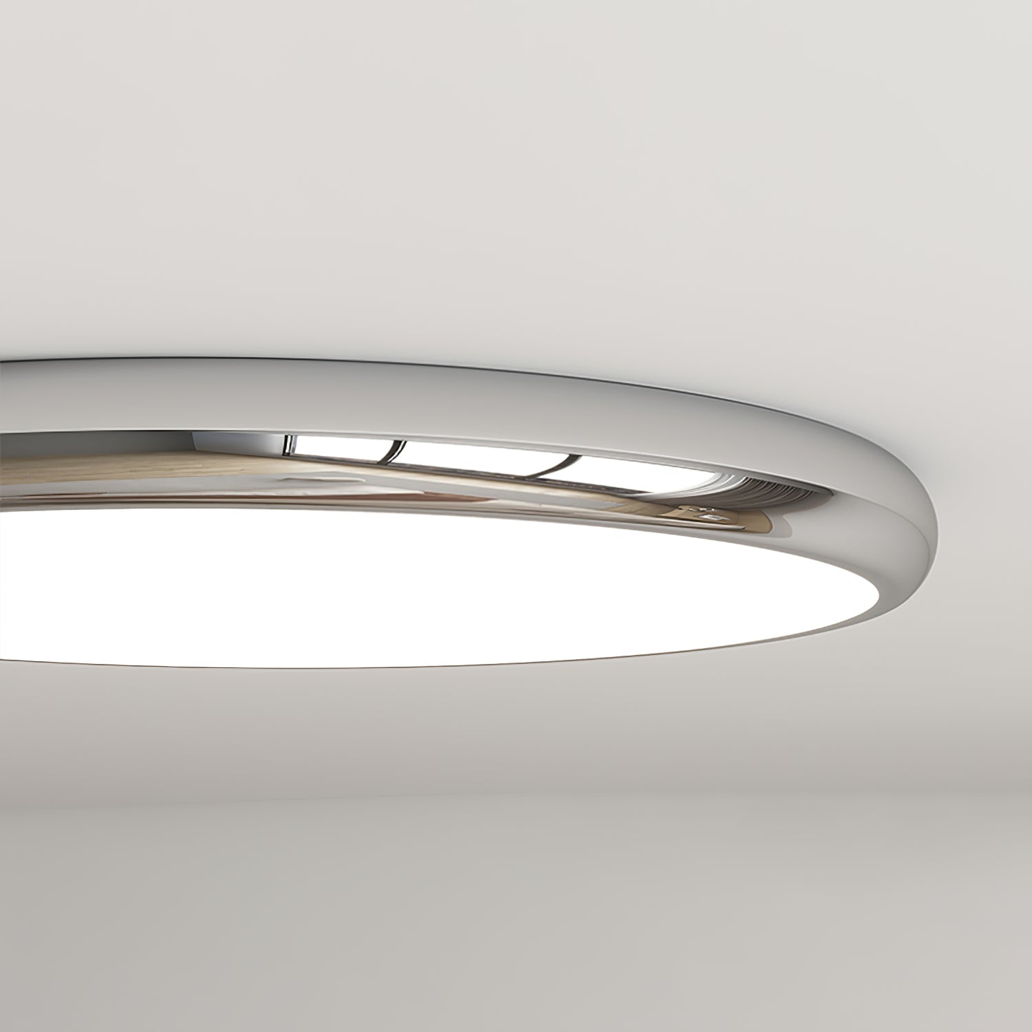 Aurdoreth LED Modern Minimalist Metal Flush Mount Ceiling Light - Lamp Copper