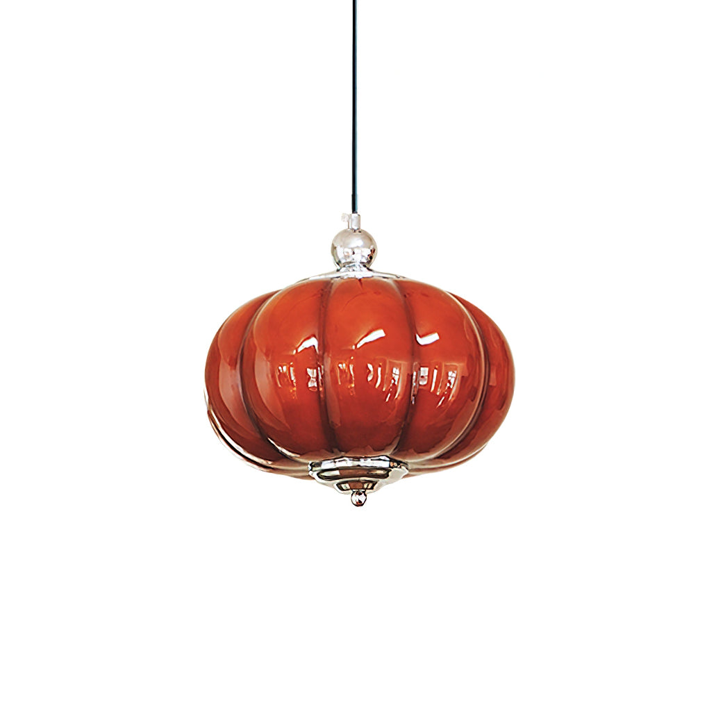 Pumpink Pendant Light Vintage Glass - Letslighting