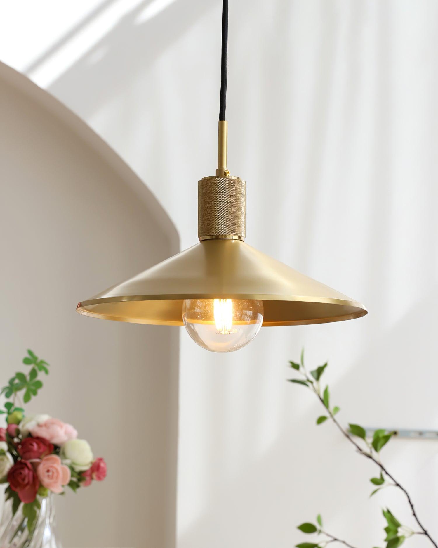 Quentin Suspension Laiton Cône - Neutralighting