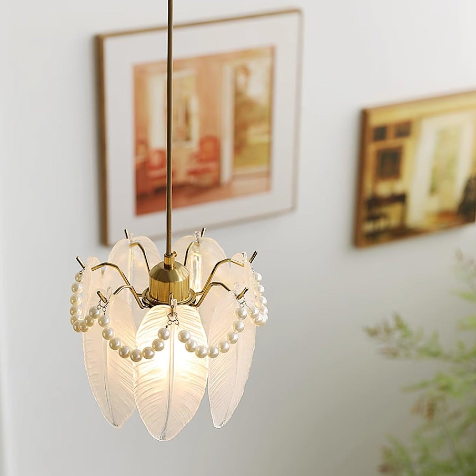 Elysia Lampe Suspension Abat-jour en Verre - Neutralighting