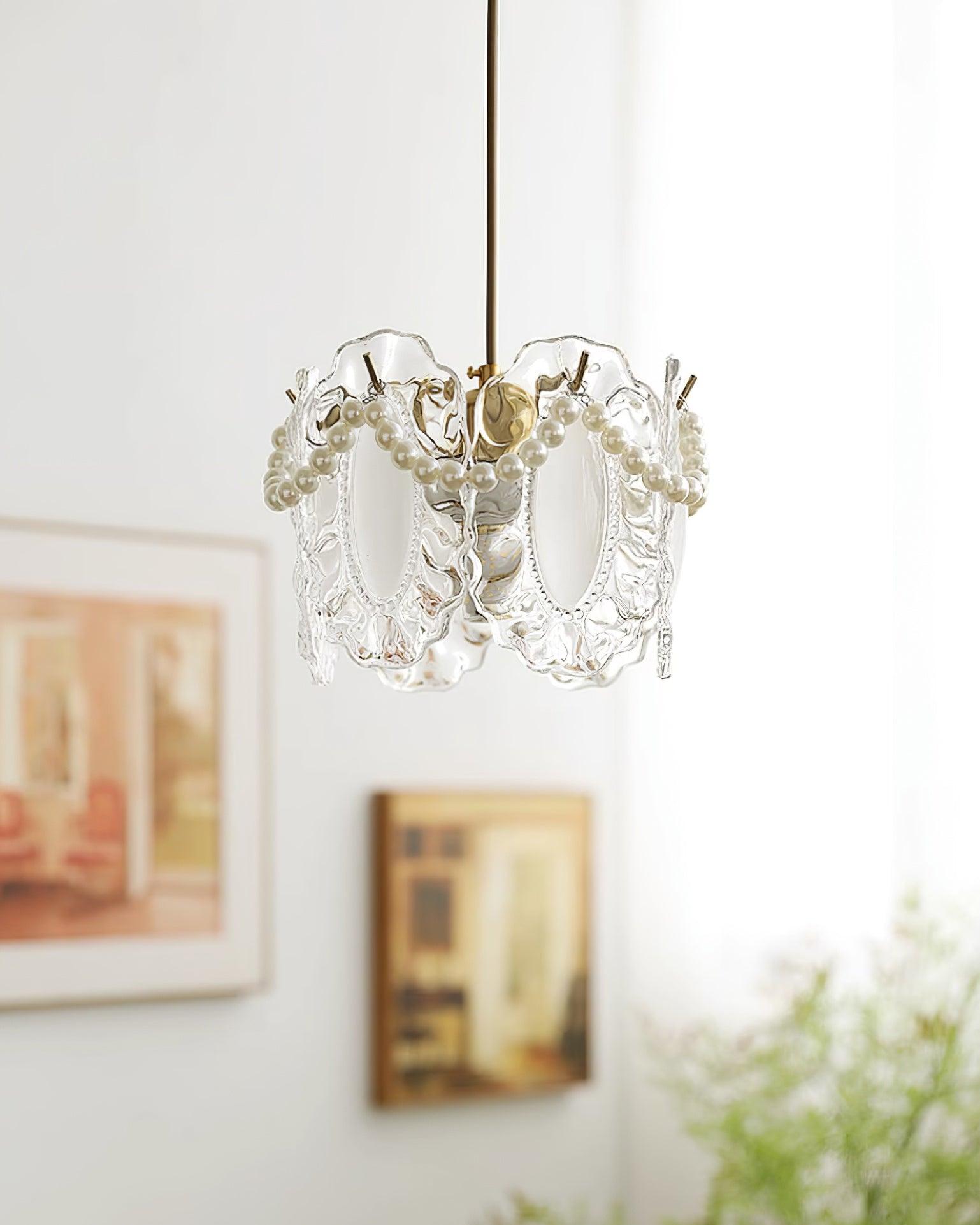 Elysia Lampe Suspension Abat-jour en Verre - Neutralighting