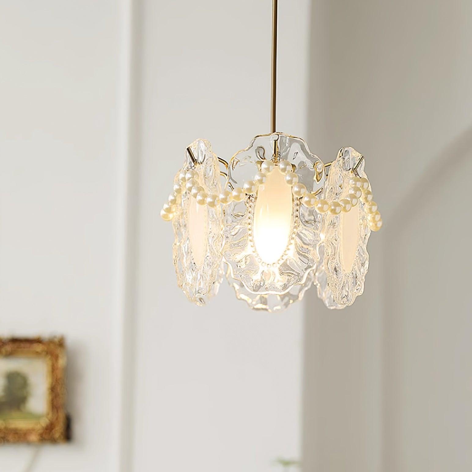 Elysia Lampe Suspension Abat-jour en Verre - Neutralighting