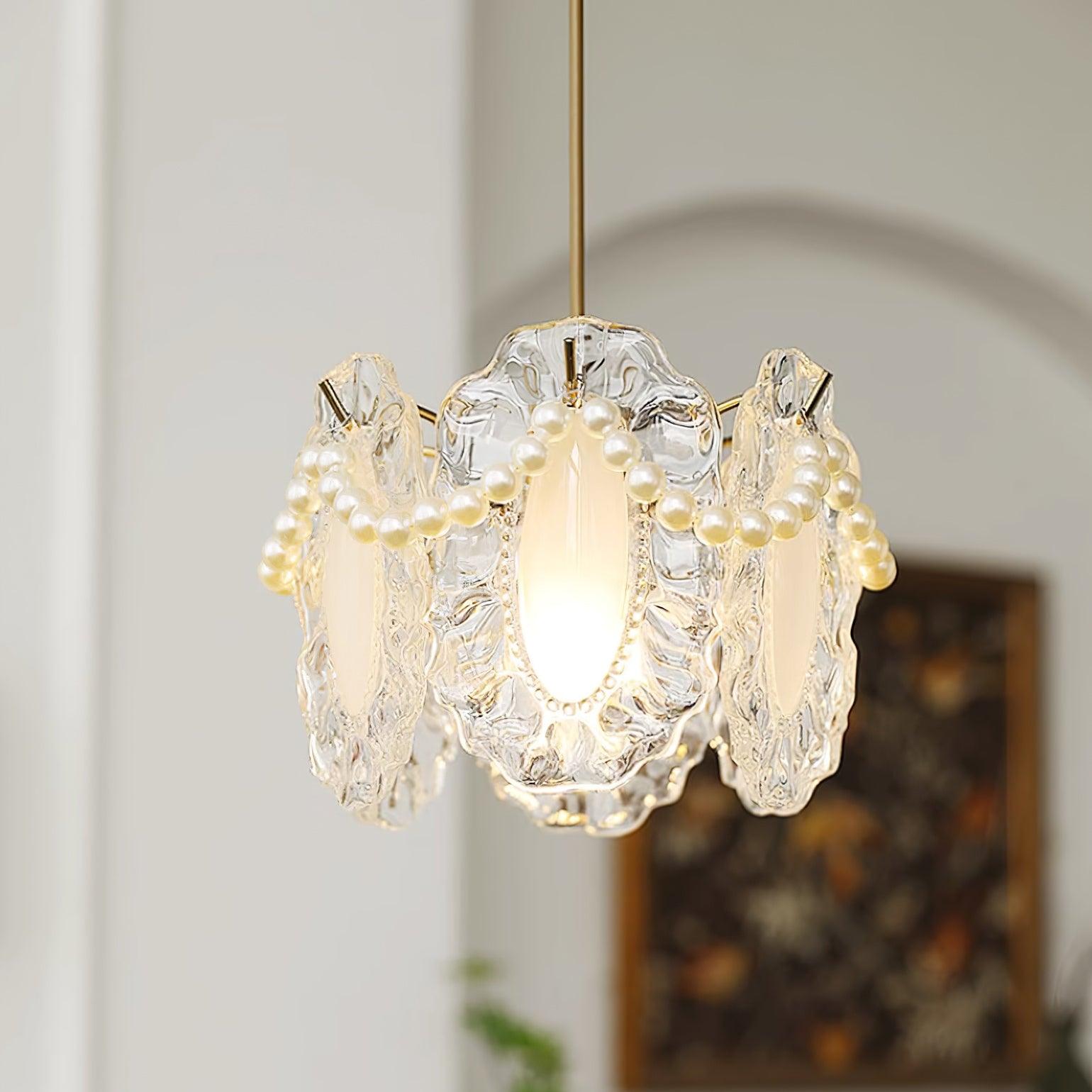 Elysia Lampe Suspension Abat-jour en Verre - Neutralighting
