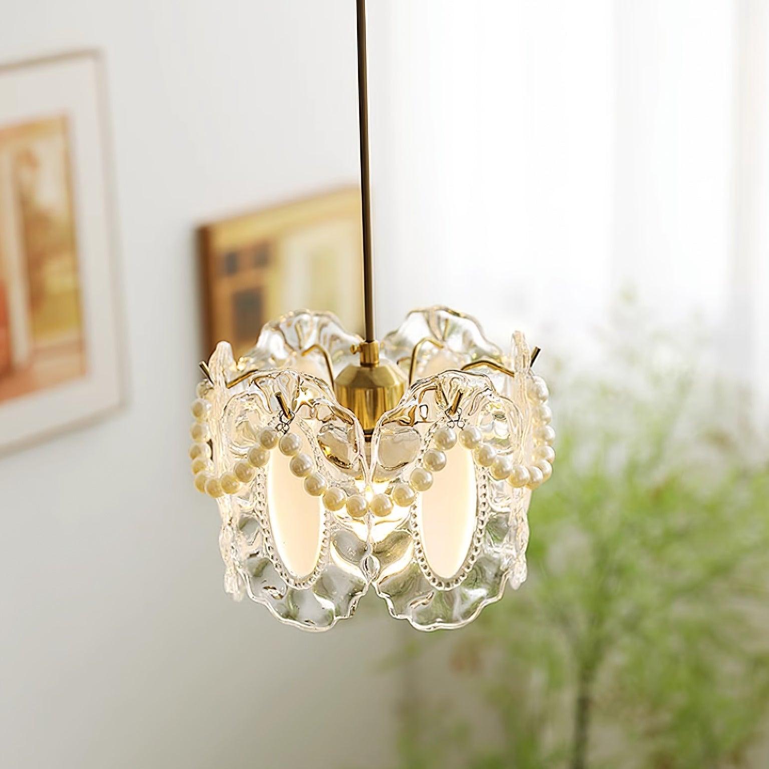 Elysia Lampe Suspension Abat-jour en Verre - Neutralighting