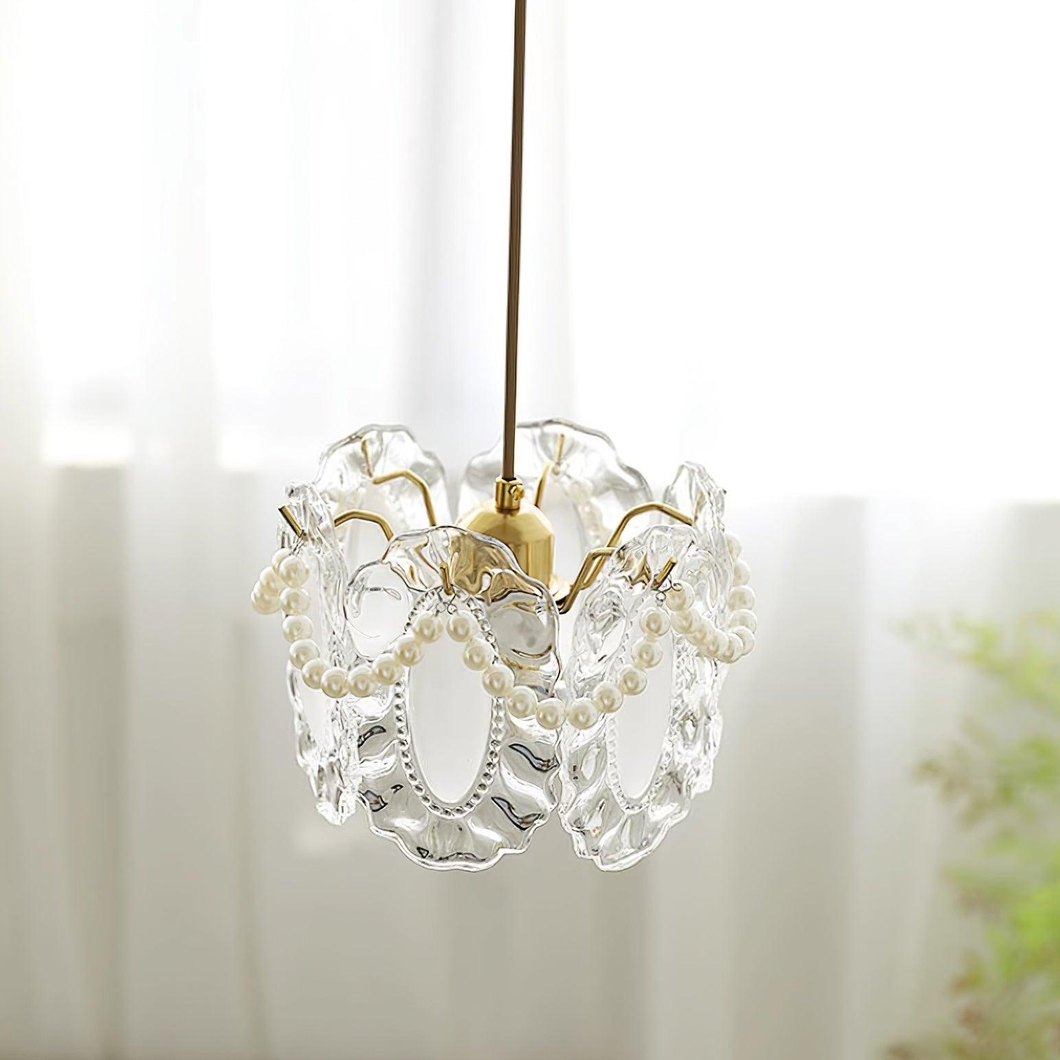 Elysia Lampe Suspension Abat-jour en Verre - Neutralighting