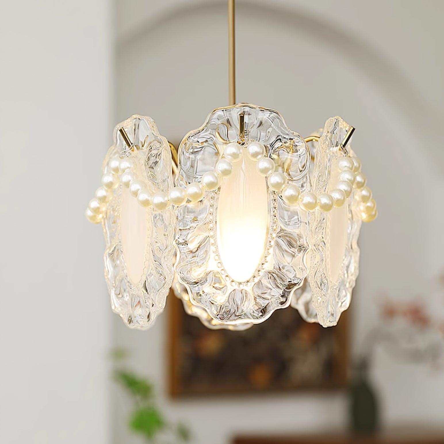 Elysia Lampe Suspension Abat-jour en Verre - Neutralighting