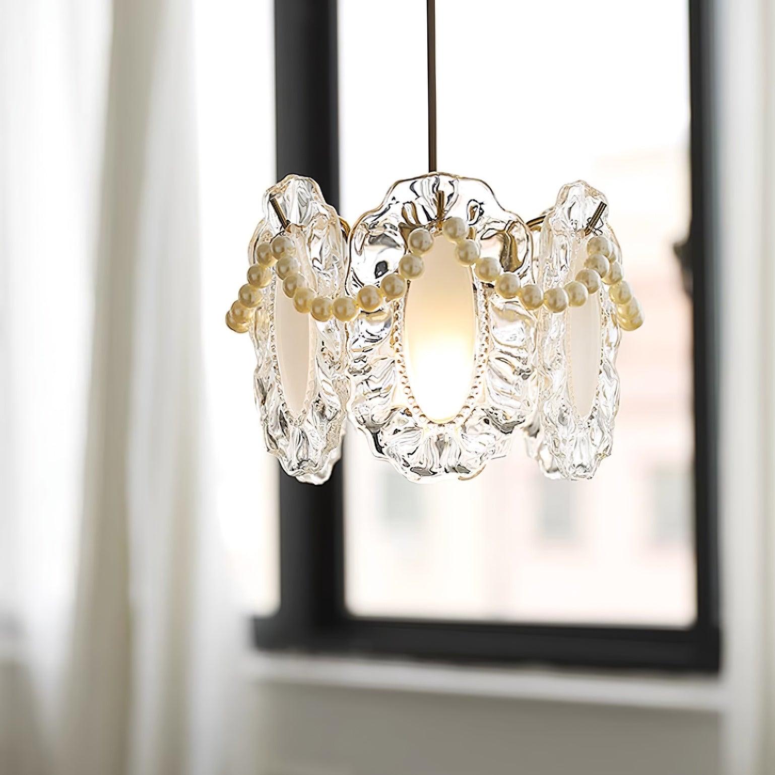 Elysia Lampe Suspension Abat-jour en Verre - Neutralighting