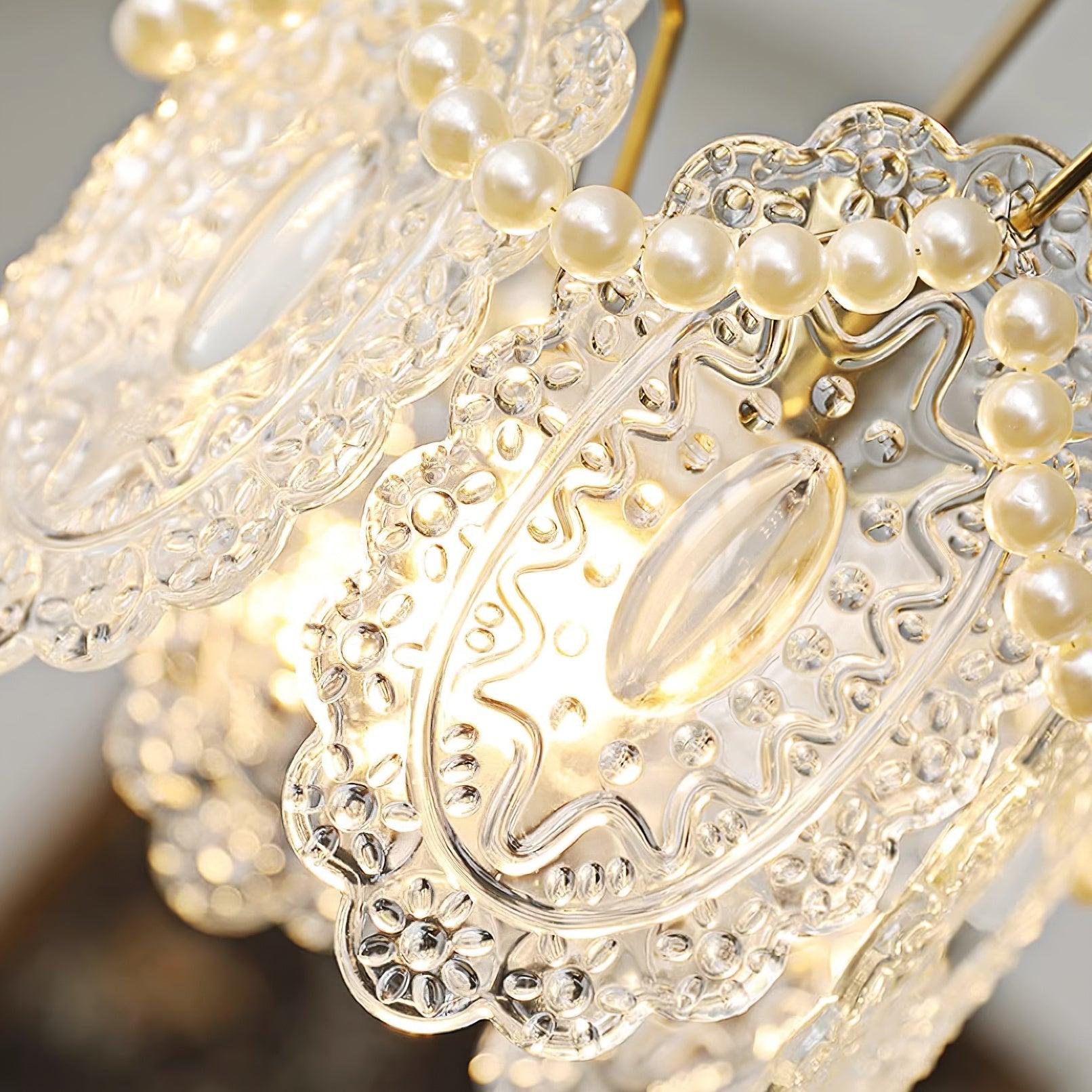Elysia Lampe Suspension Abat-jour en Verre - Neutralighting
