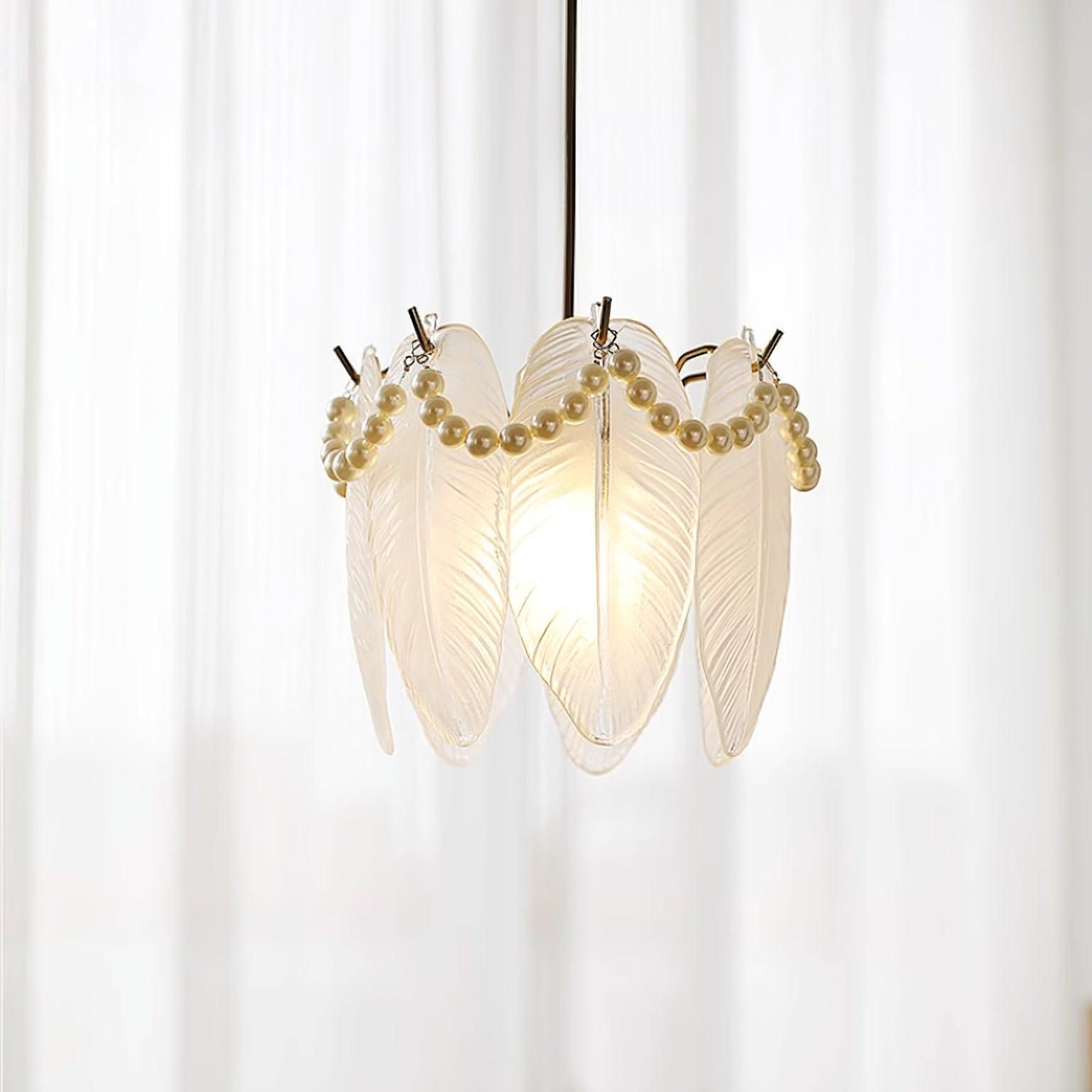 Elysia Lampe Suspension Abat-jour en Verre - Neutralighting
