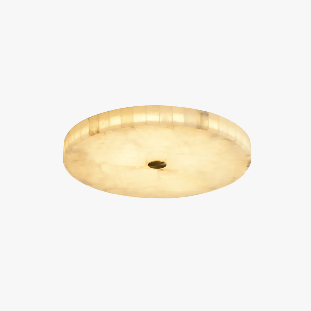 Delya Plafonnier Albâtre LED Rond