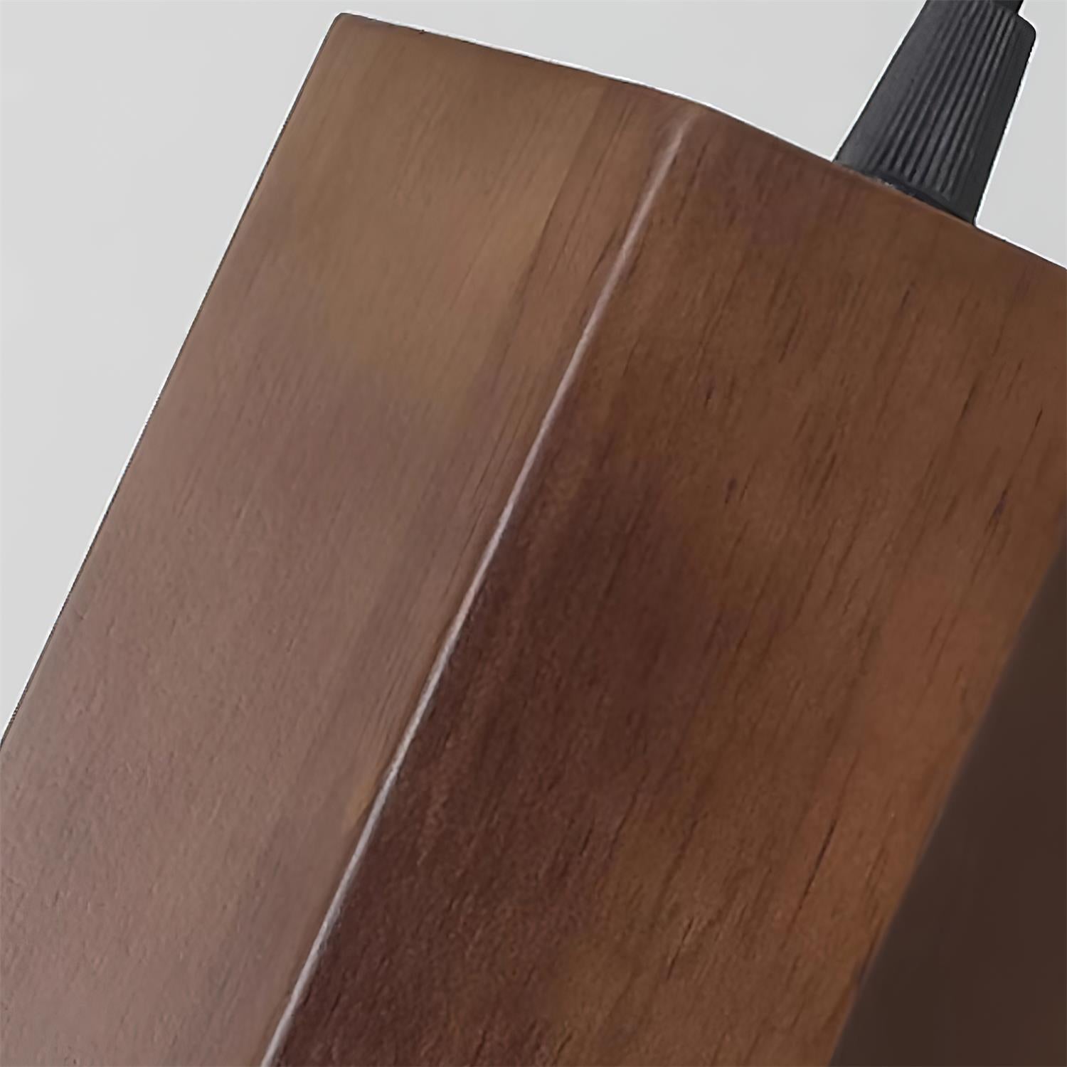 Radia Pendant Lamp Wood Exposed Industrial - Letslighting