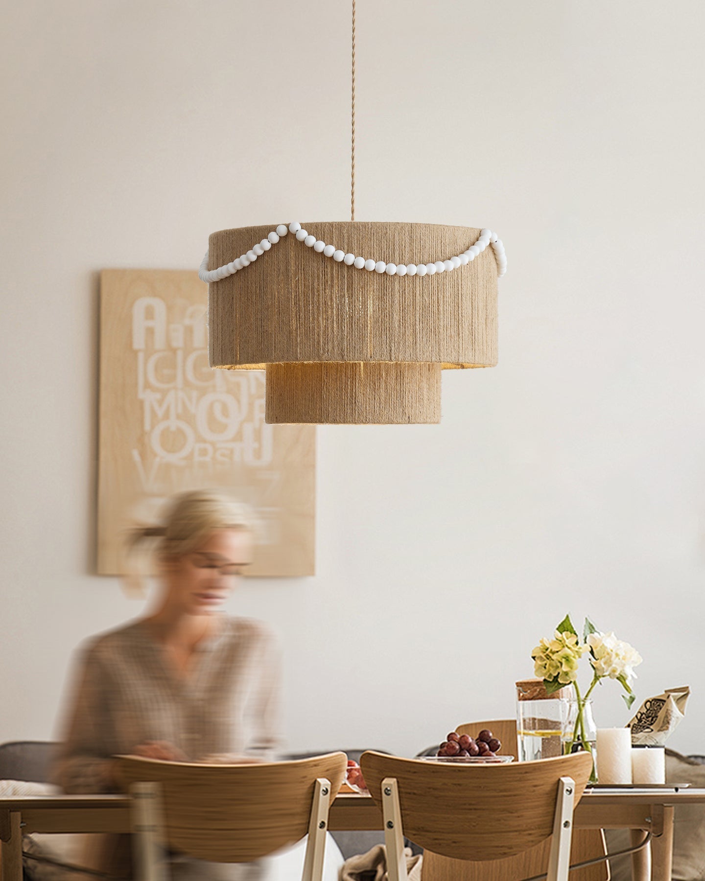 Raffine Lampe Pendante Moderne en Bois - Neutralighting