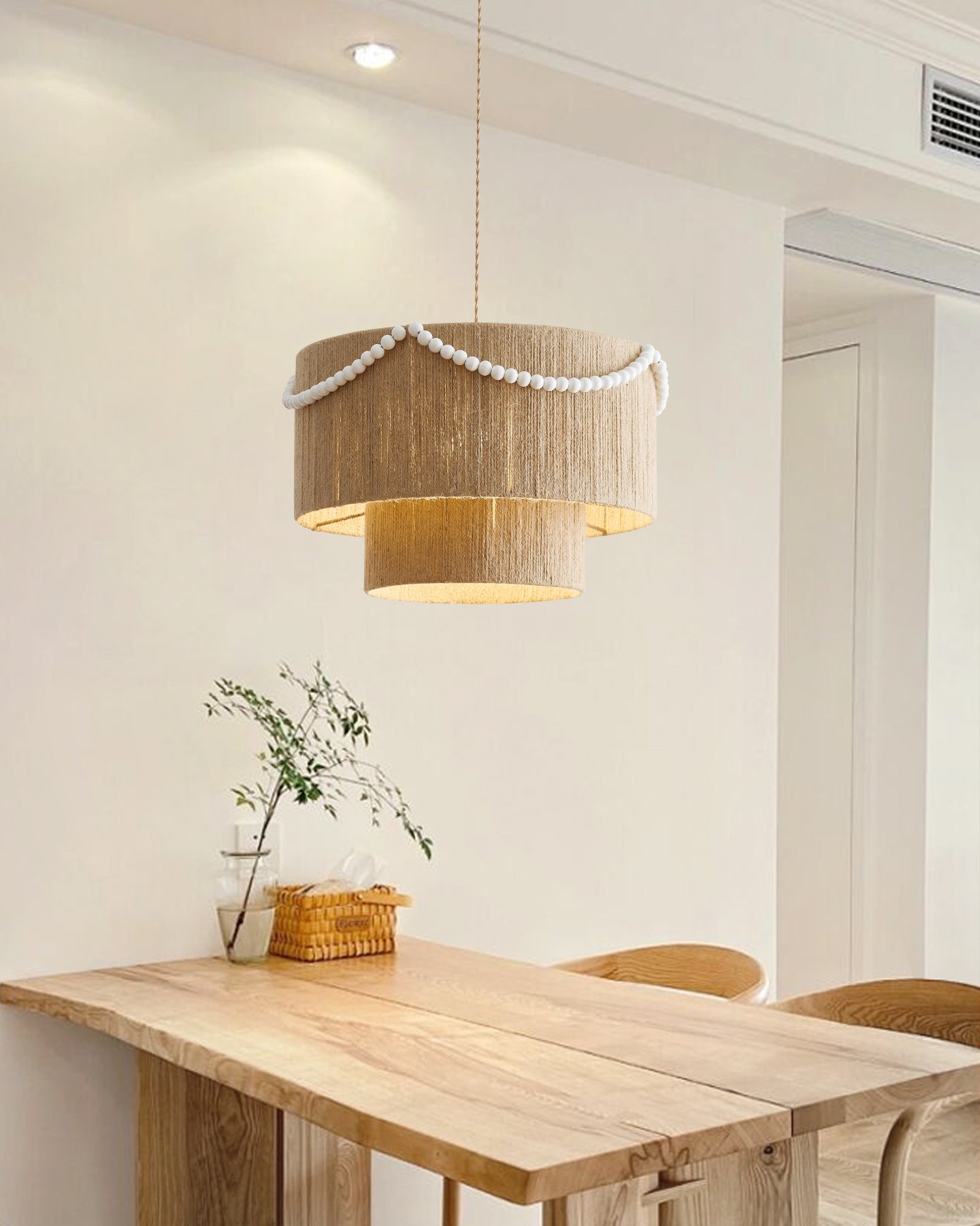 Raffine Lampe Pendante Moderne en Bois - Neutralighting