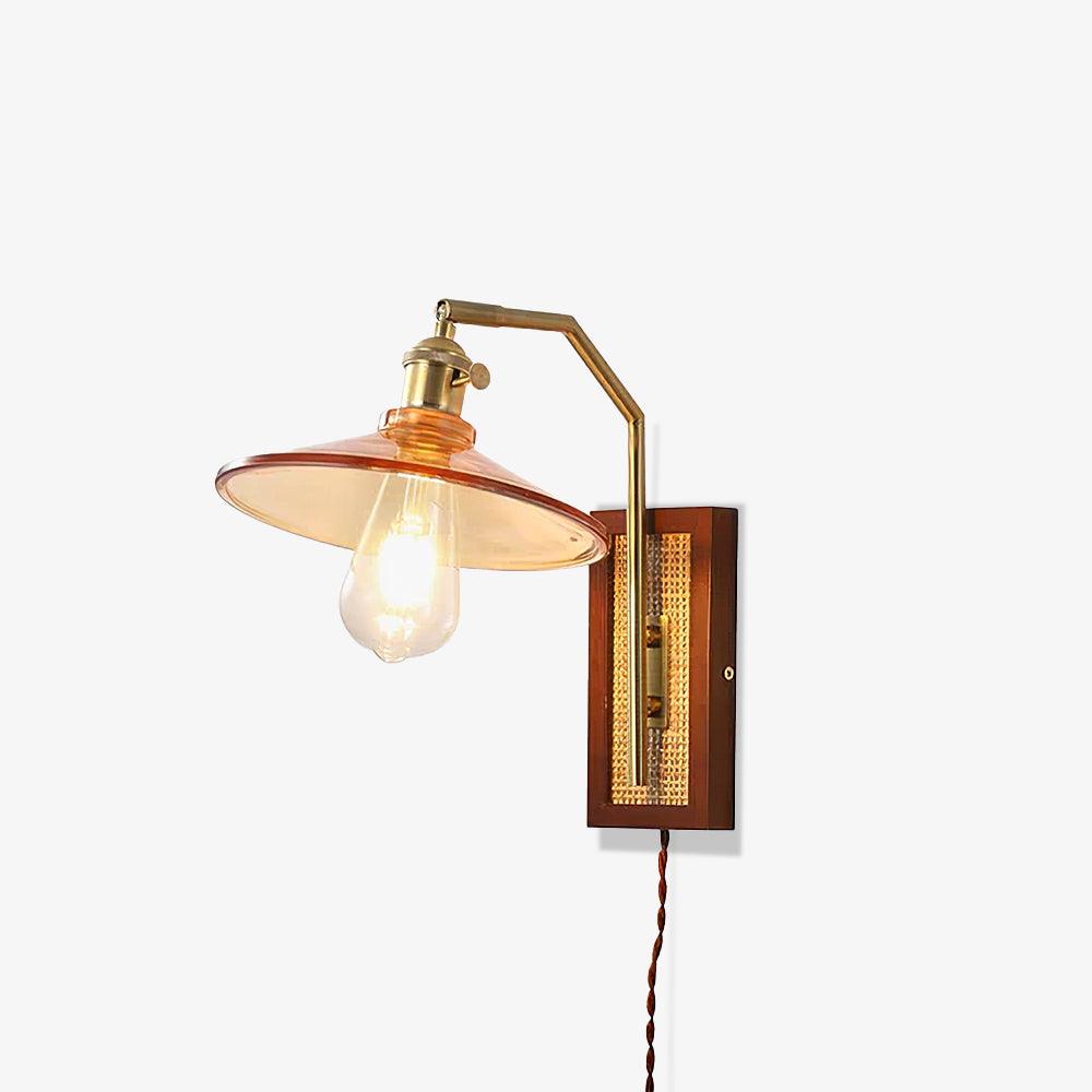 Cusorion Premium Nordic Art Glass Bamboo Wall Lamp - Neutralighting