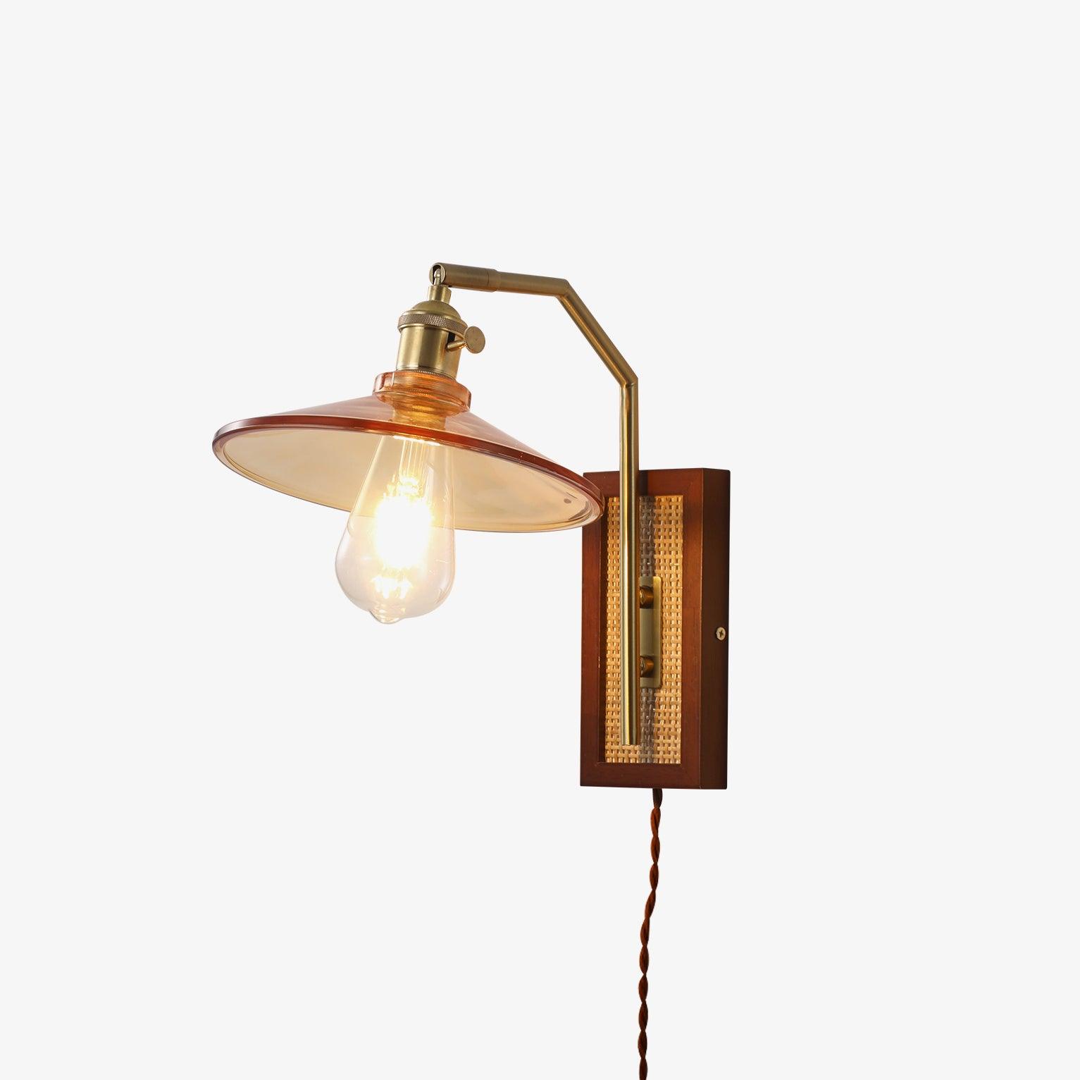 Cusorion Premium Nordic Art Glass Bamboo Wall Lamp - Neutralighting