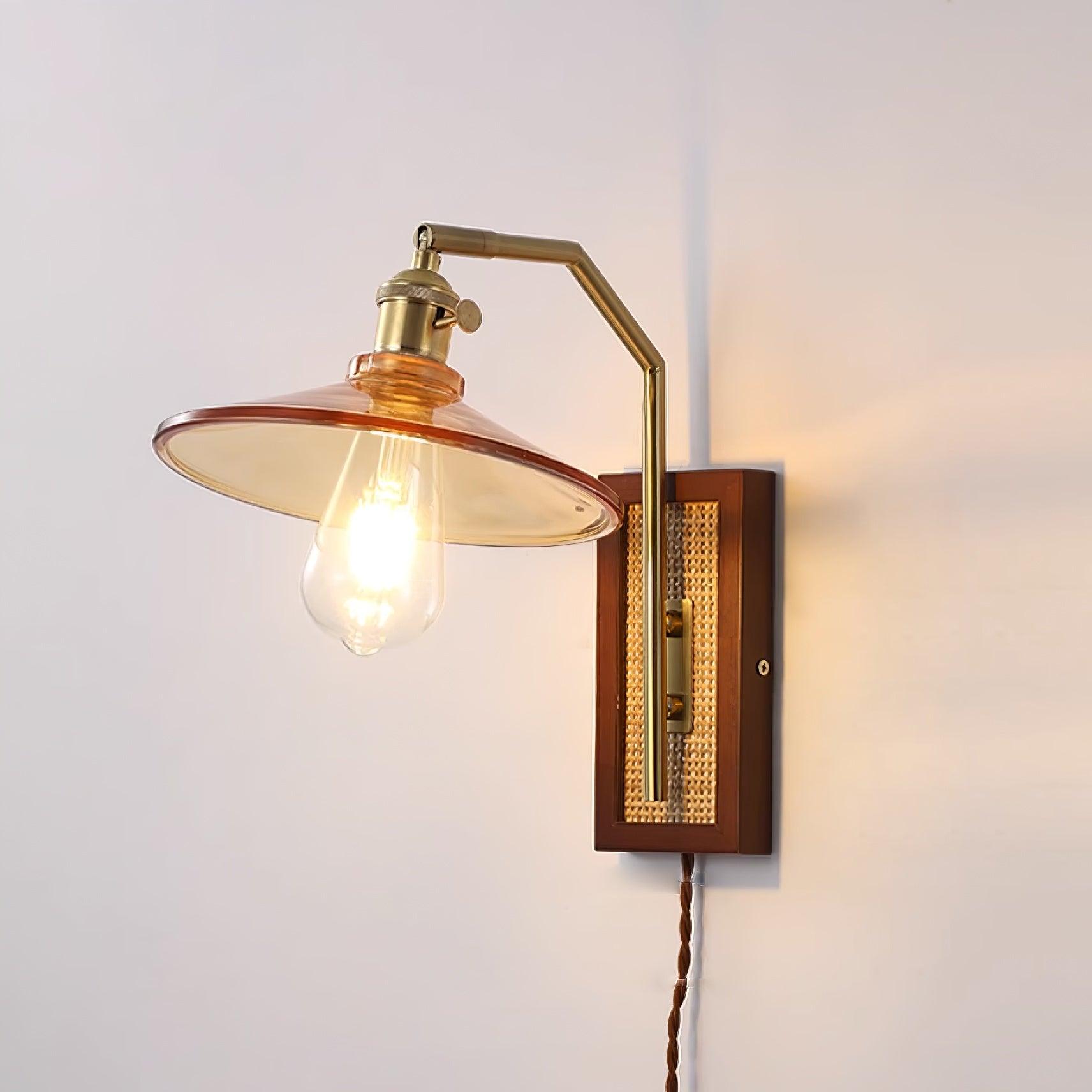 Cusorion Premium Nordic Art Glass Bamboo Wall Lamp - Neutralighting