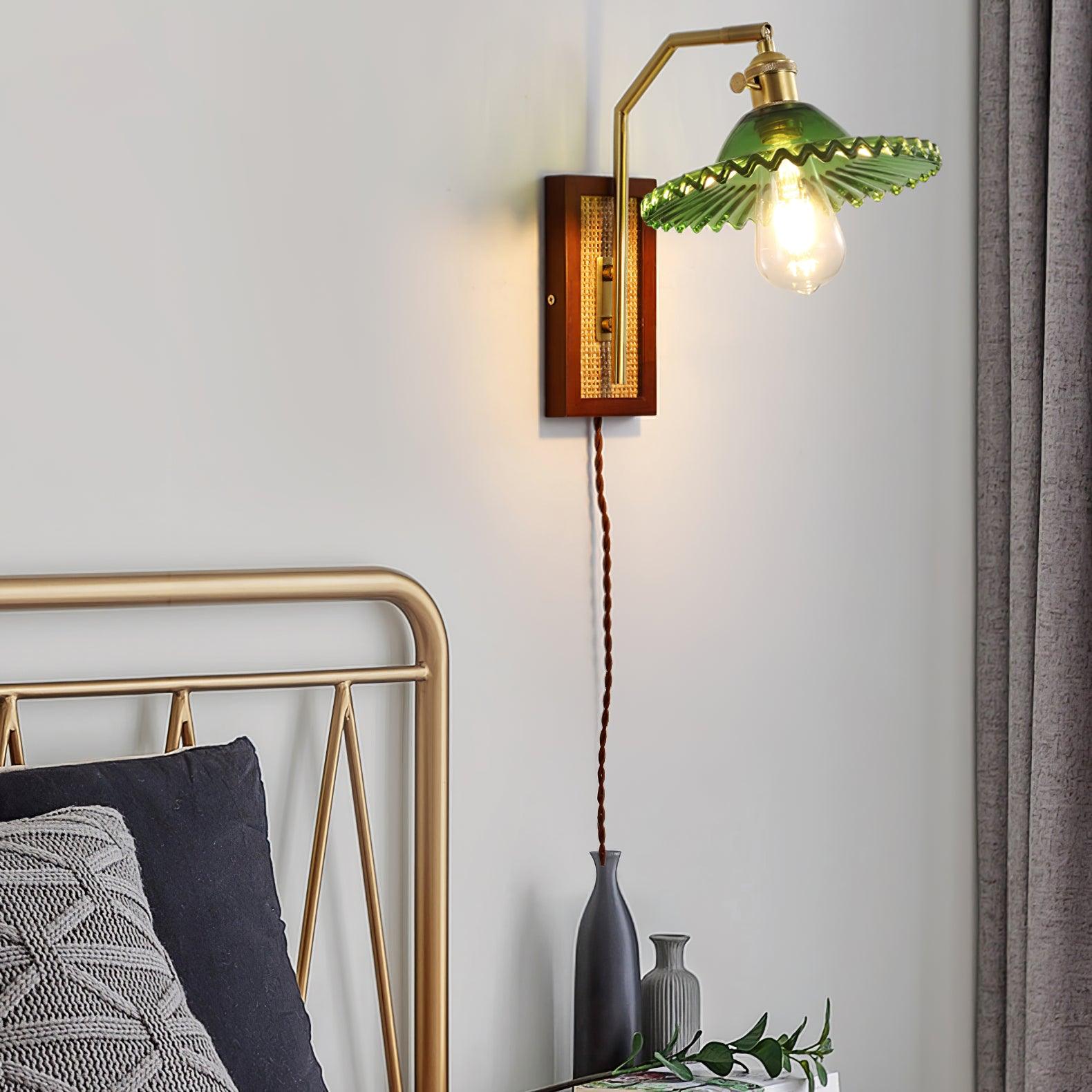 Cusorion Premium Nordic Art Glass Bamboo Wall Lamp - Neutralighting