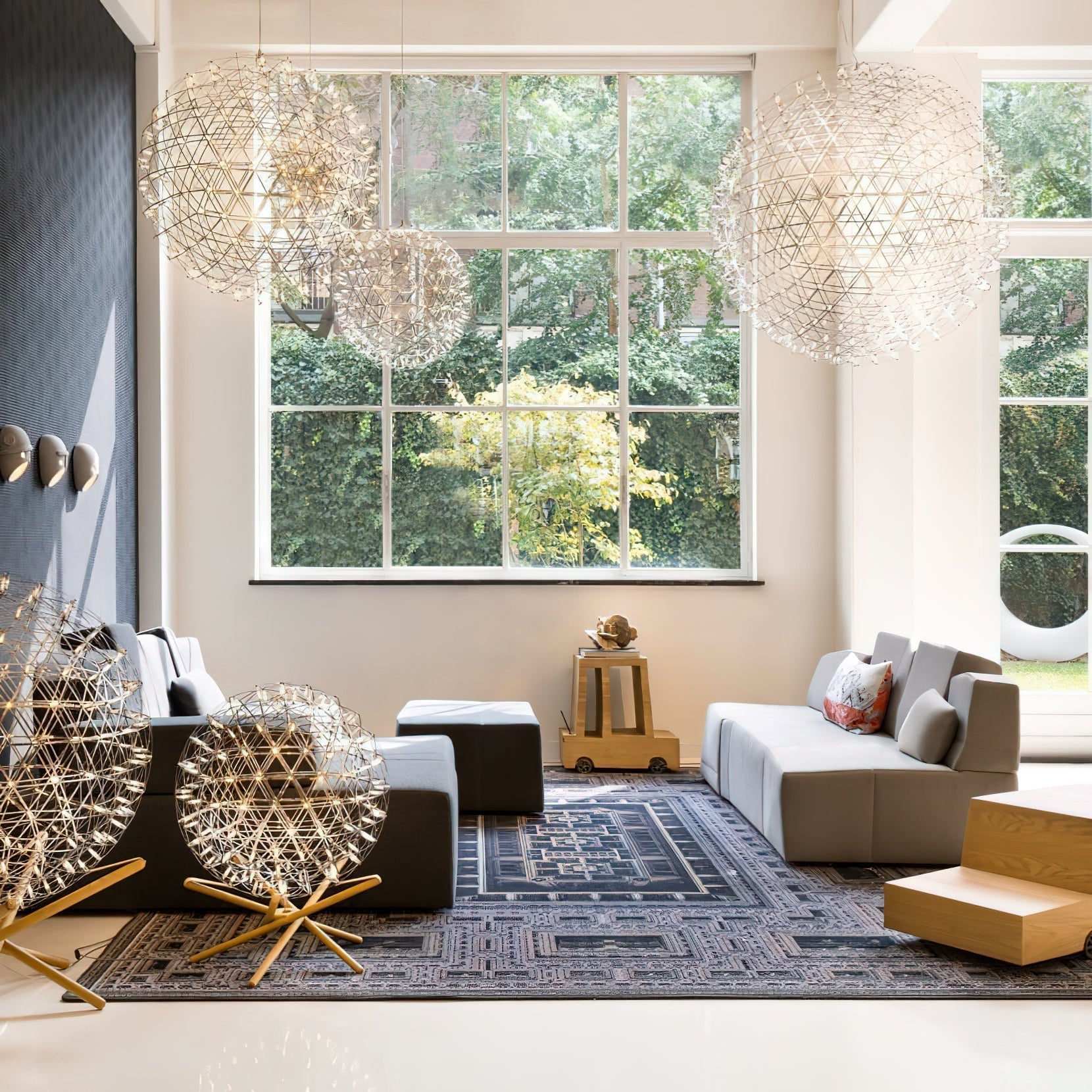 Evsoriel Modern Minimalist Metal Pendant Light - Lamp Copper