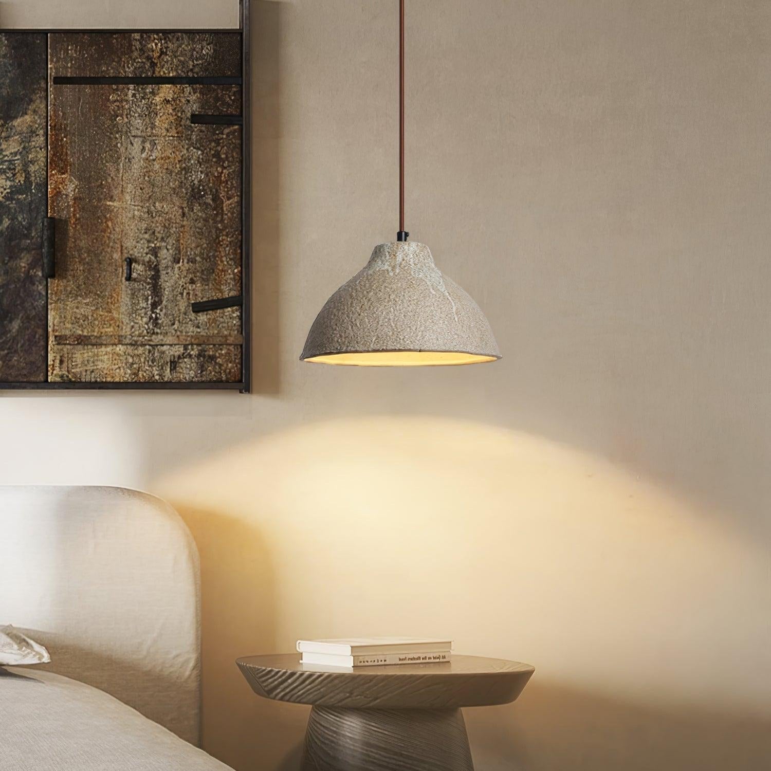 Maple Suspension en céramique texturée - Neutralighting