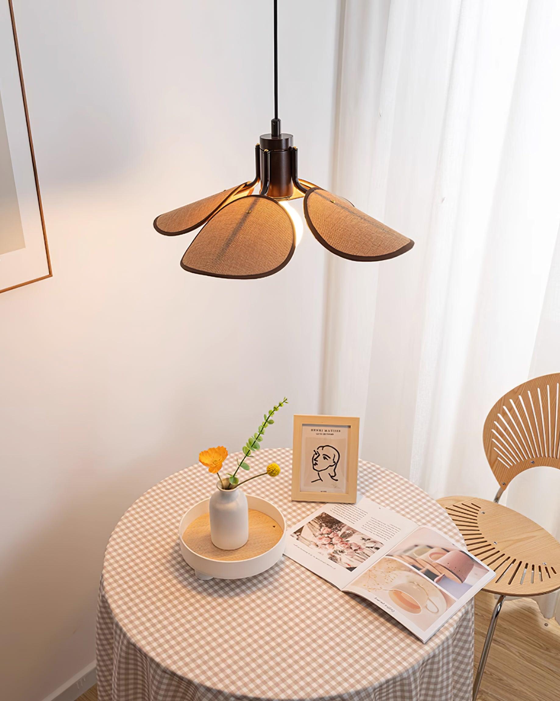 Callie Lampe Suspendue Rattan Tissé à la Main Organique - Neutralighting