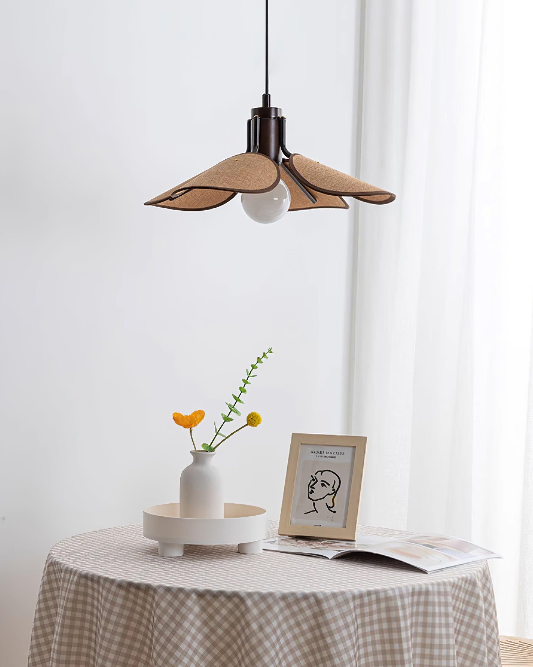 Callie Lampe Suspendue Rattan Tissé à la Main Organique - Neutralighting