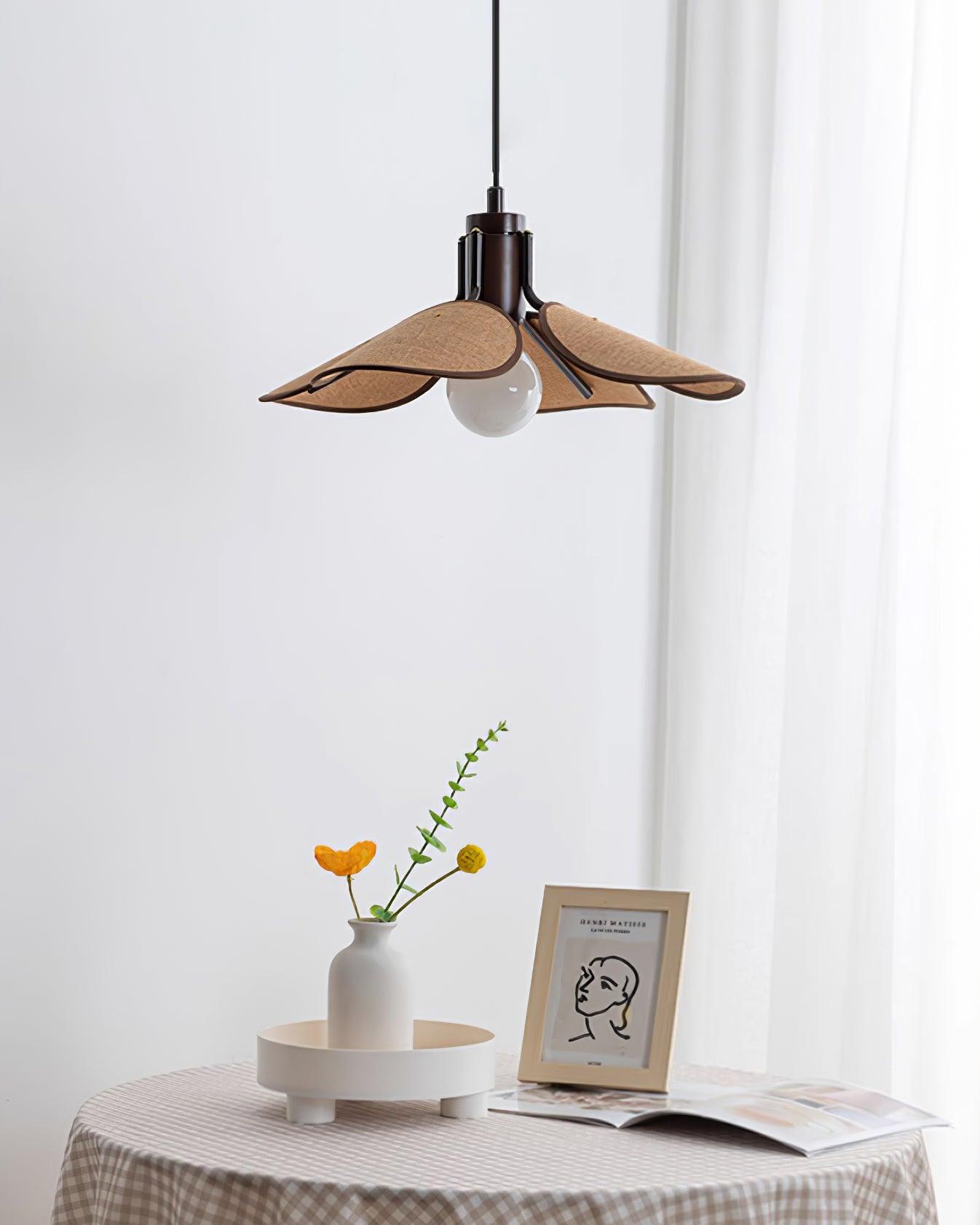 Callie Lampe Suspendue Rattan Tissé à la Main Organique - Neutralighting