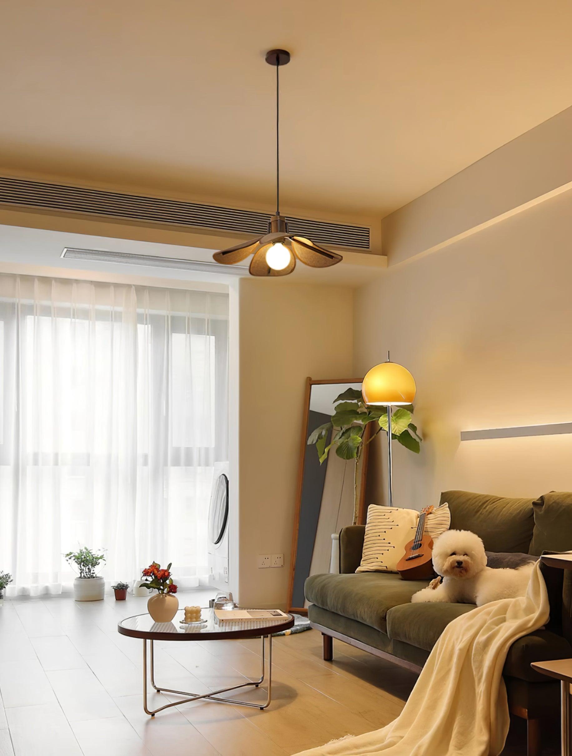 Callie Lampe Suspendue Rattan Tissé à la Main Organique - Neutralighting