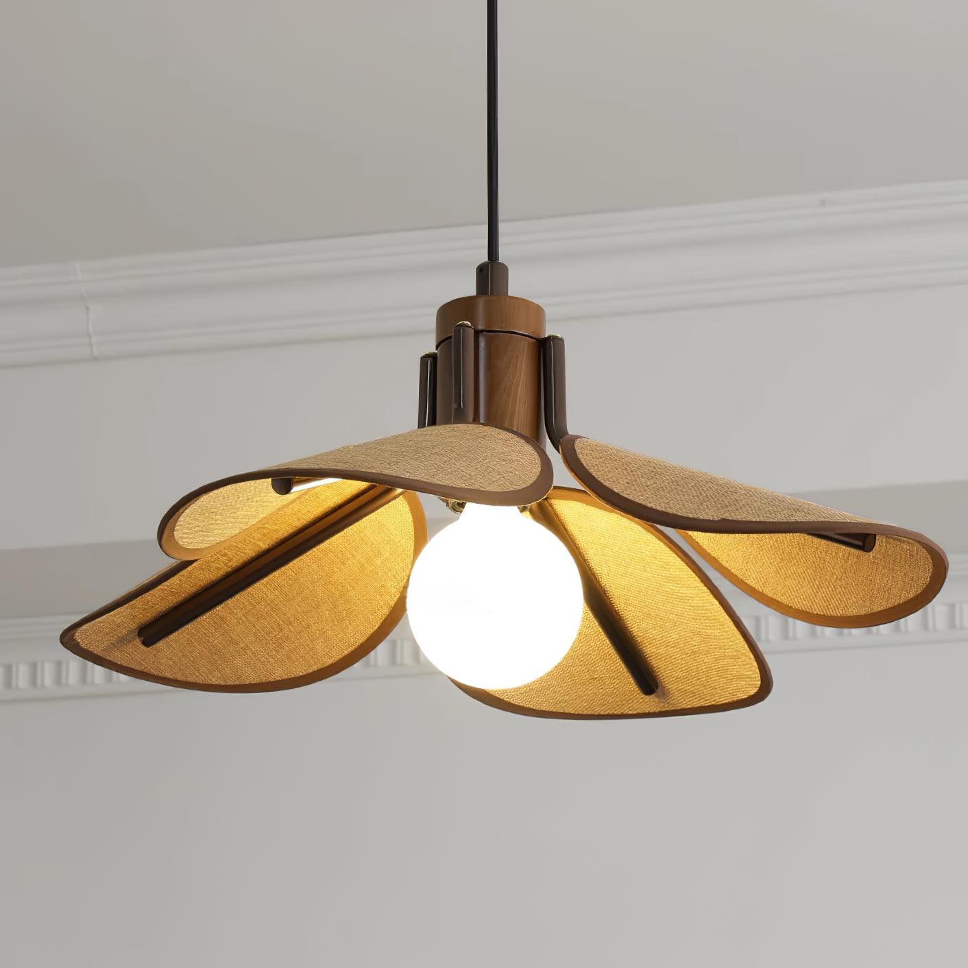 Callie Lampe Suspendue Rattan Tissé à la Main Organique - Neutralighting