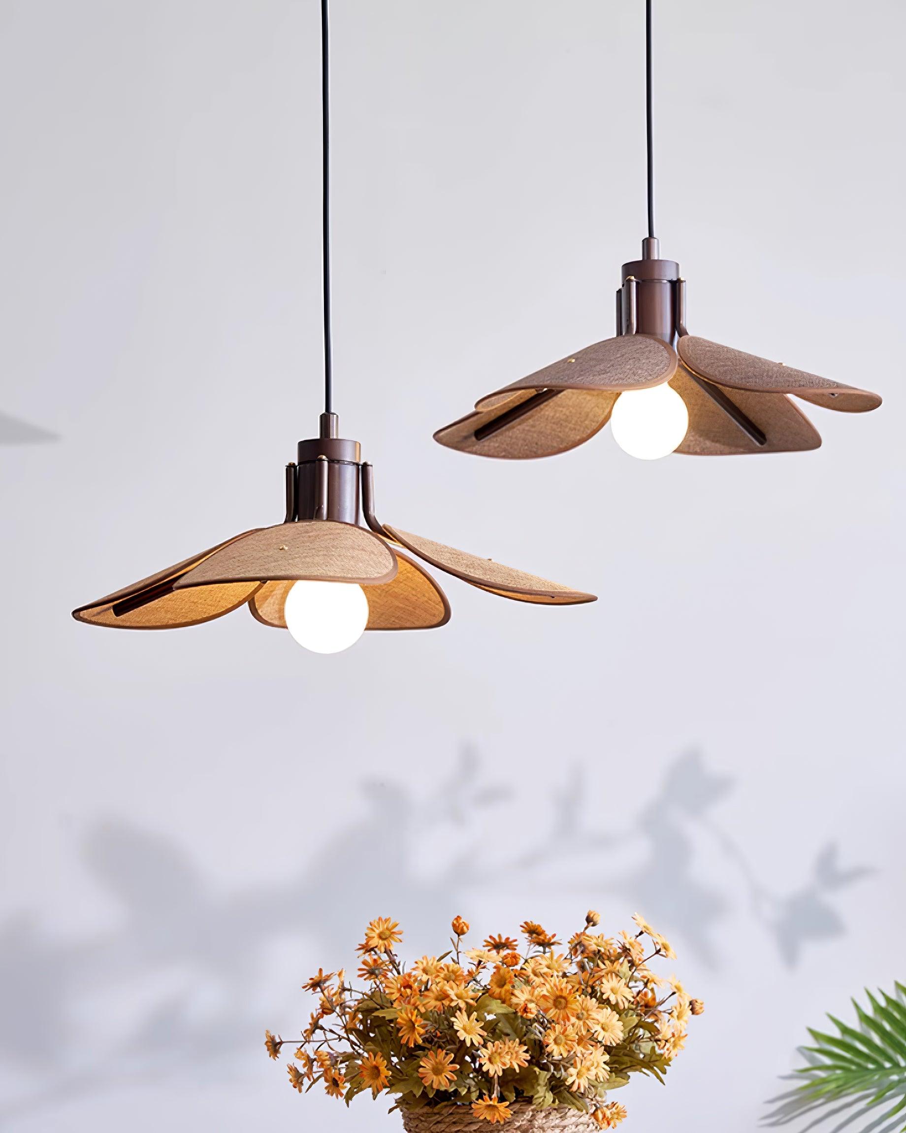 Callie Lampe Suspendue Rattan Tissé à la Main Organique - Neutralighting