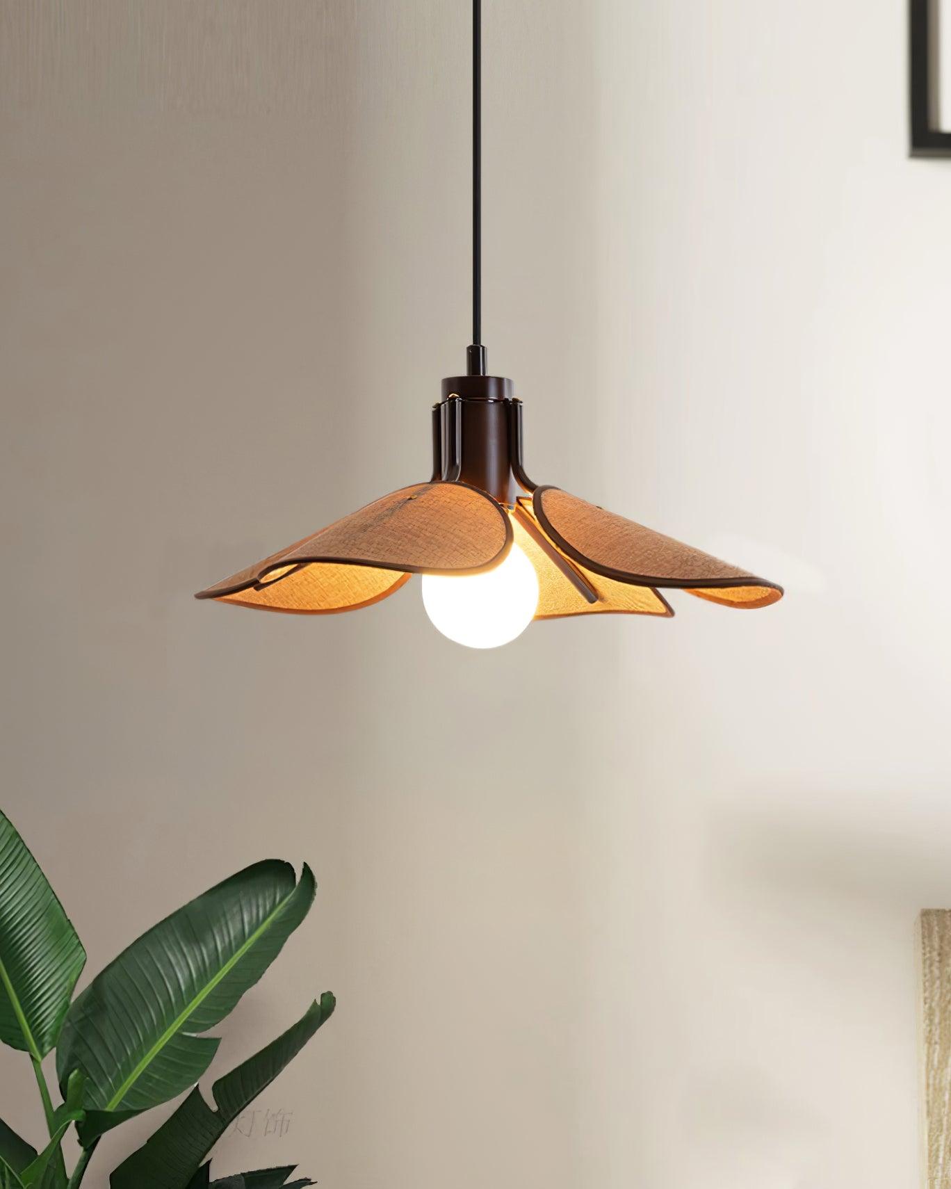Callie Lampe Suspendue Rattan Tissé à la Main Organique - Neutralighting