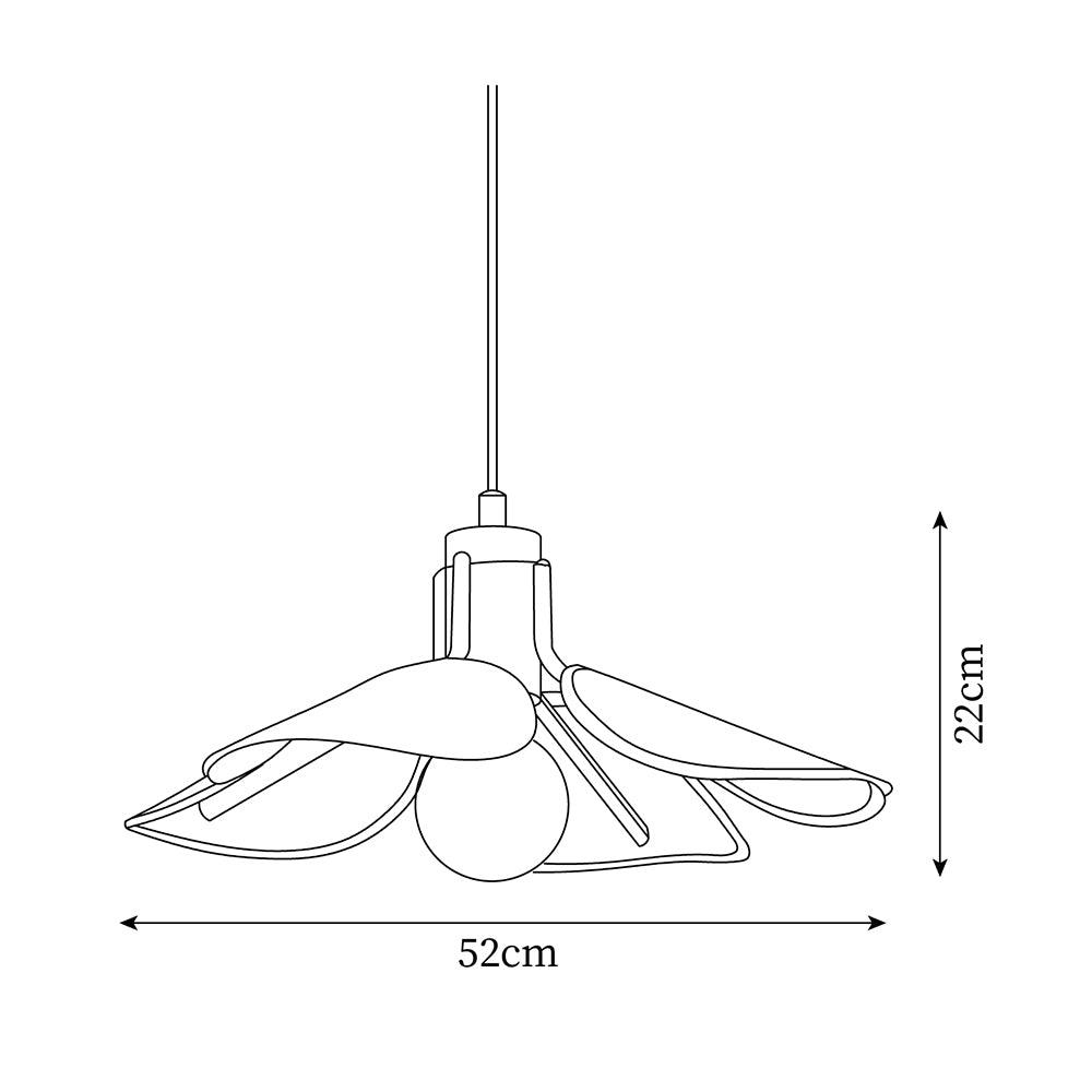 Callie Lampe Suspendue Rattan Tissé à la Main Organique - Neutralighting