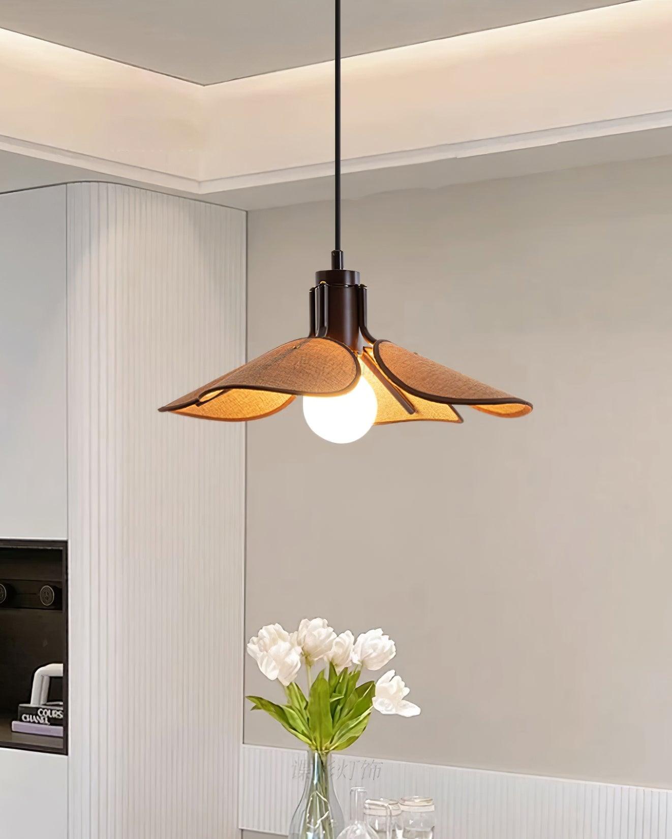 Callie Lampe Suspendue Rattan Tissé à la Main Organique - Neutralighting