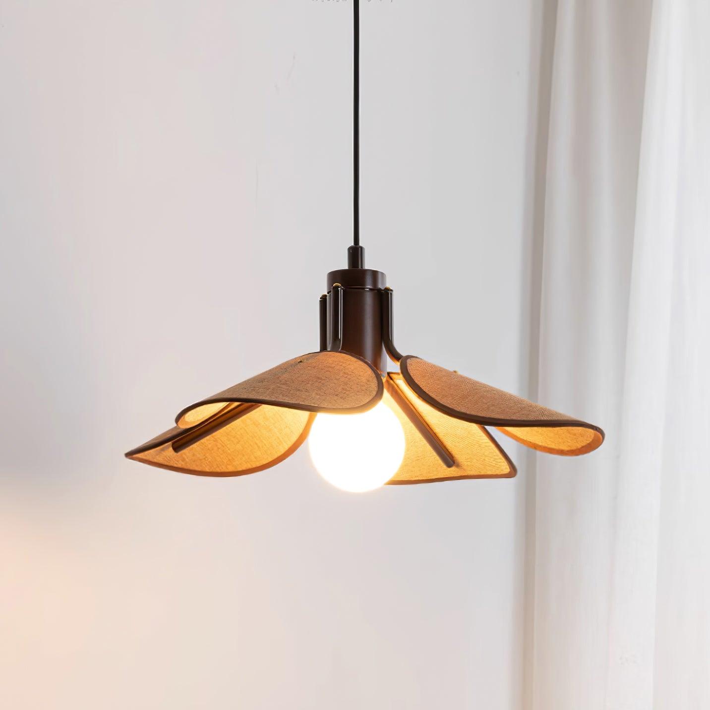 Callie Lampe Suspendue Rattan Tissé à la Main Organique - Neutralighting