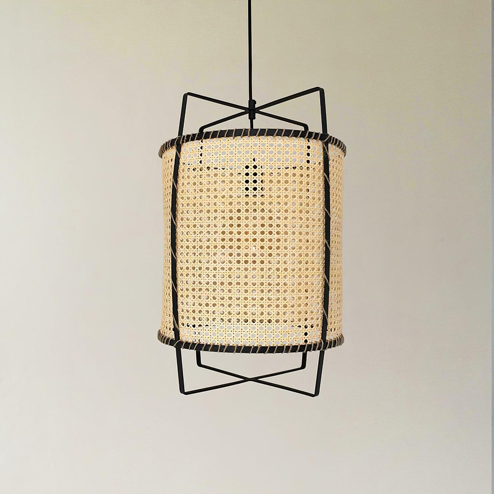 Meyda Lampe Suspendue en Rotin Tressé Organique - Neutralighting