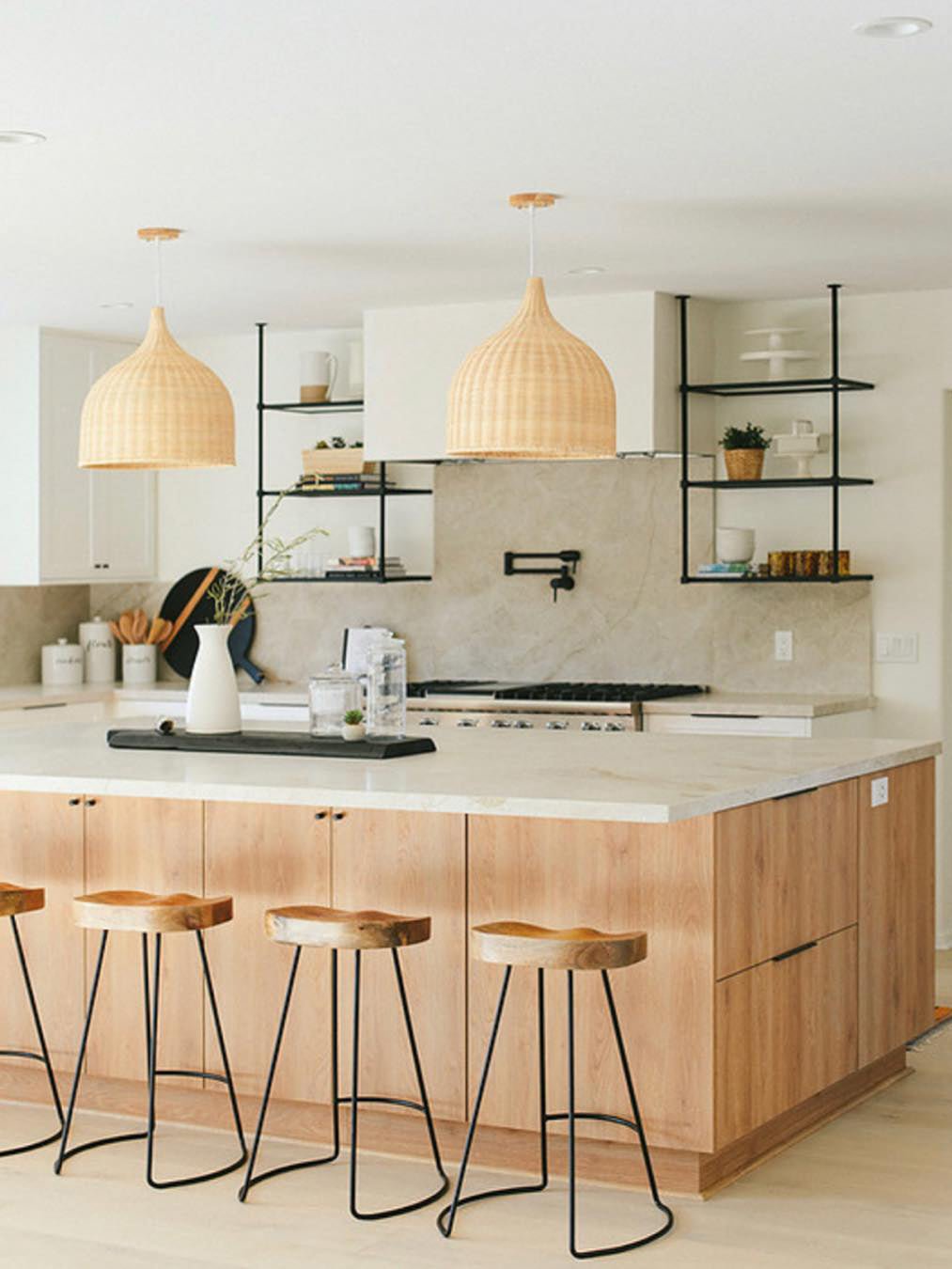 Willow Lustre Suspendu En Rattan Rustique - Neutralighting