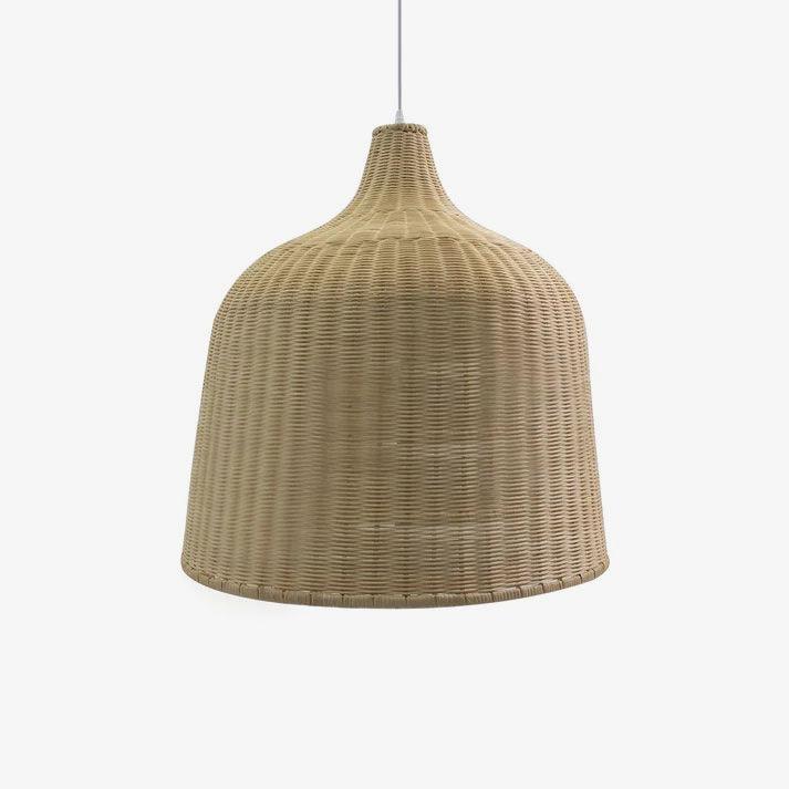 Willow Lustre Suspendu En Rattan Rustique - Neutralighting