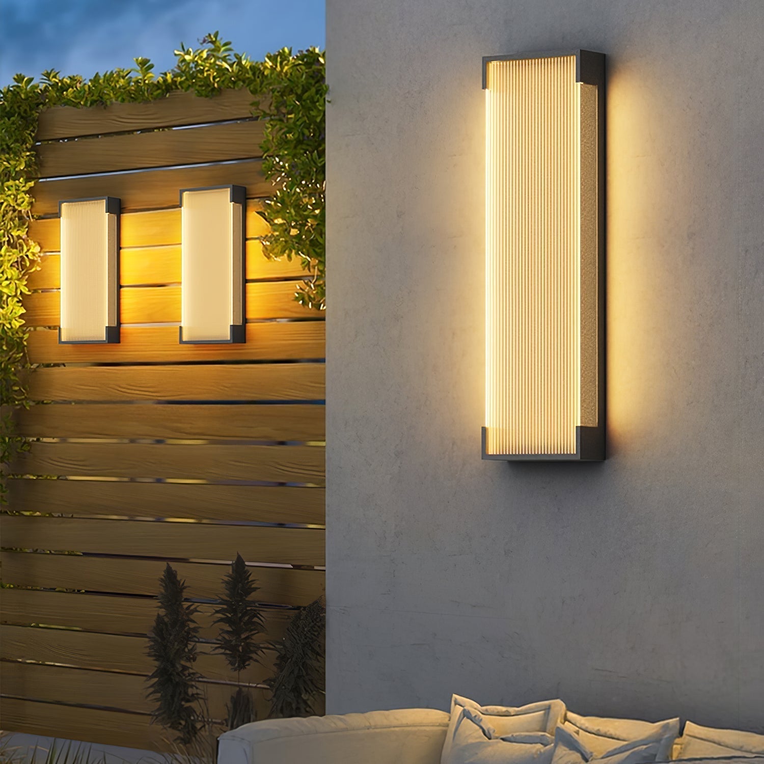 Rectangular Outdoor Wall Light - Blowlighting